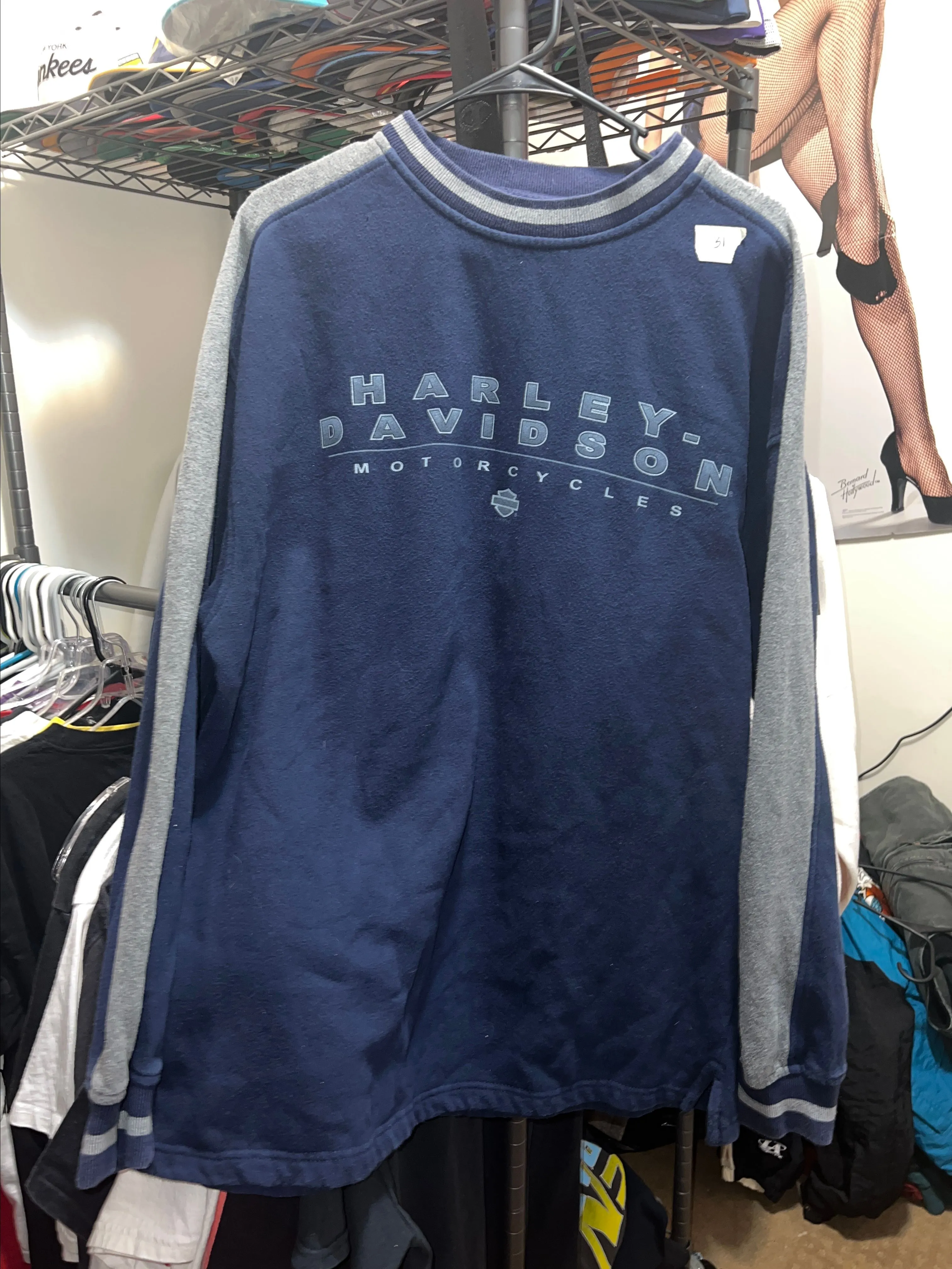 Product image for #31 2005 ohio harley sweatshirt 