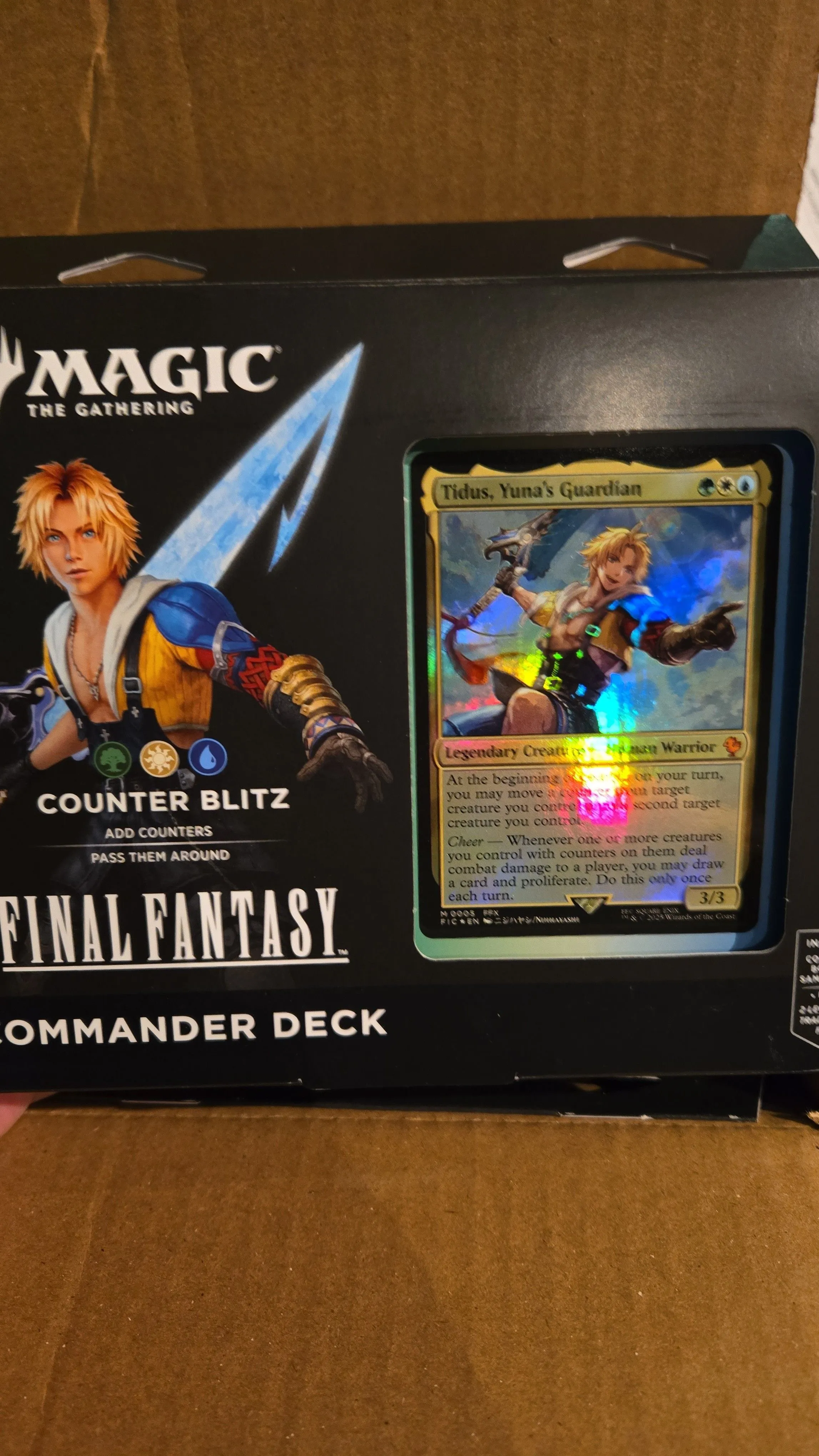 Product image for Final Fantasy Commander Deck Counter Blitz (FFX)