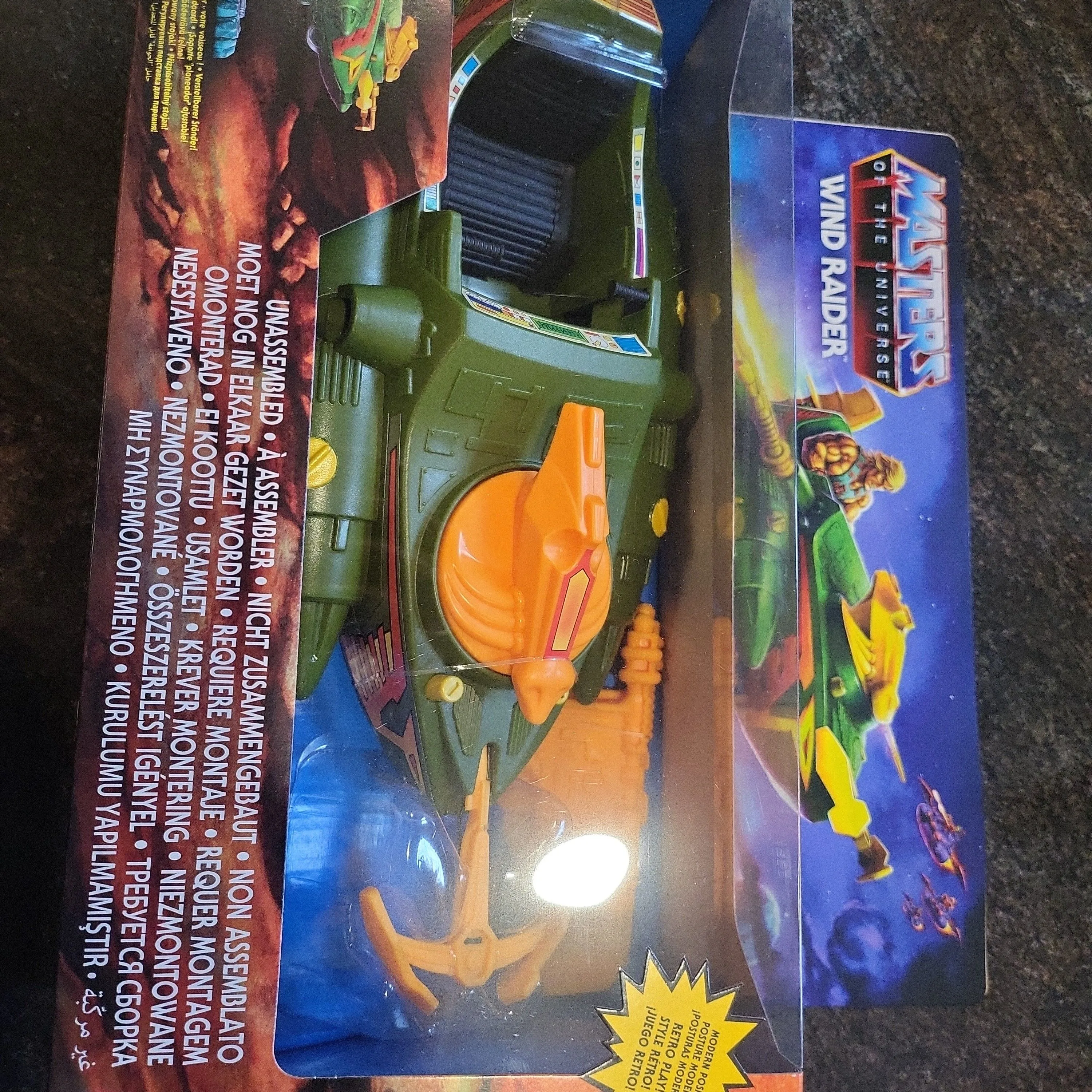 Product image for MASTERS OF THE UNIVERSE WIND RAIDER HE-MAN MOTU MIB