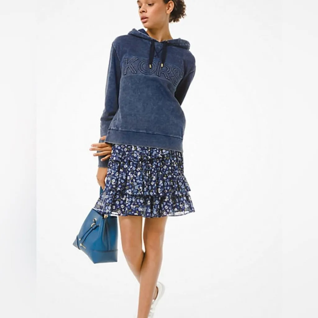 Product image for Michael Kors Floral Ruffle Skirt