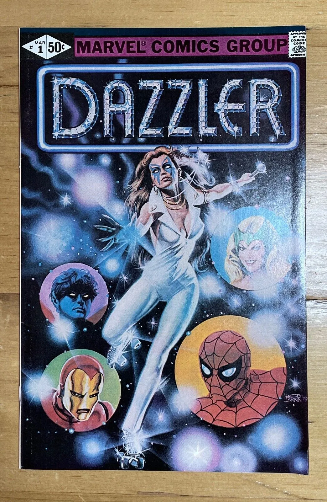 Product image for DAZZLER #1 ~ MARVEL COMICS 1981 ~ VF ~ STOCK PHOTO
