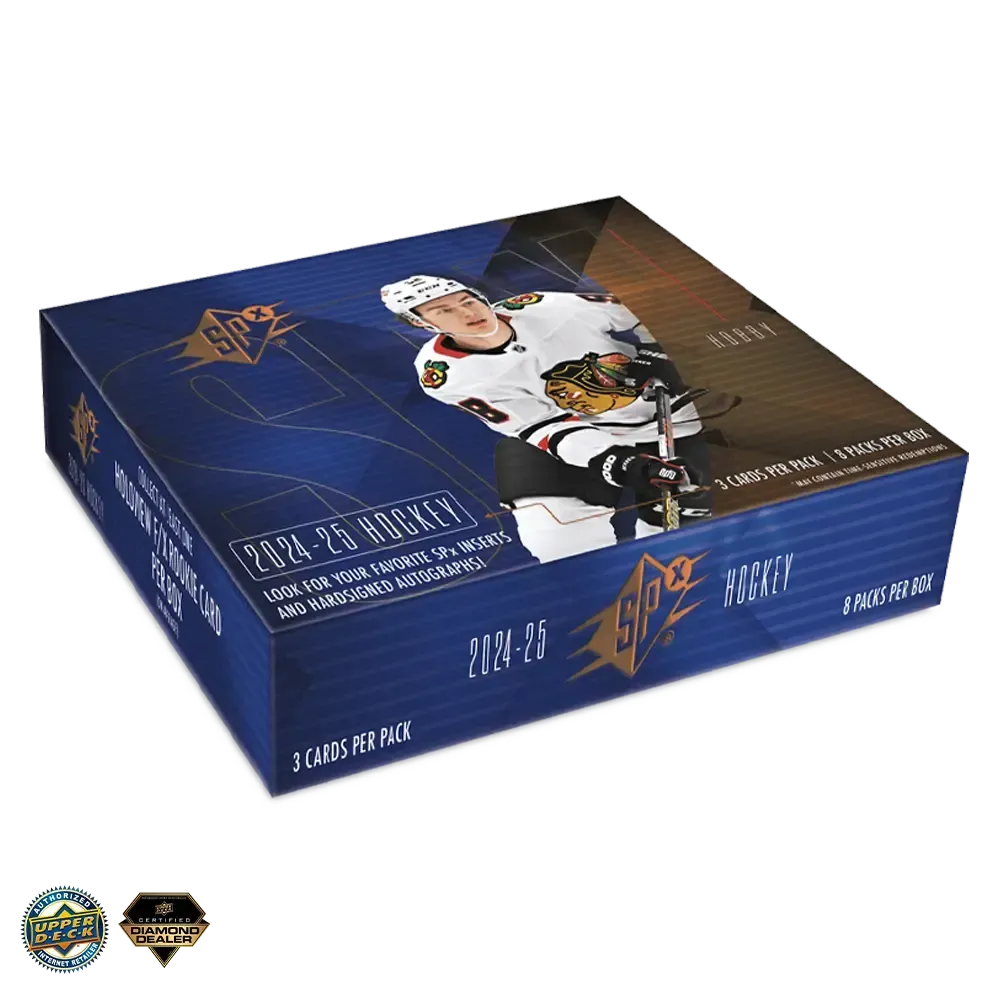 Product image for 2024-25 Upper Deck SPX Hockey Hobby Box