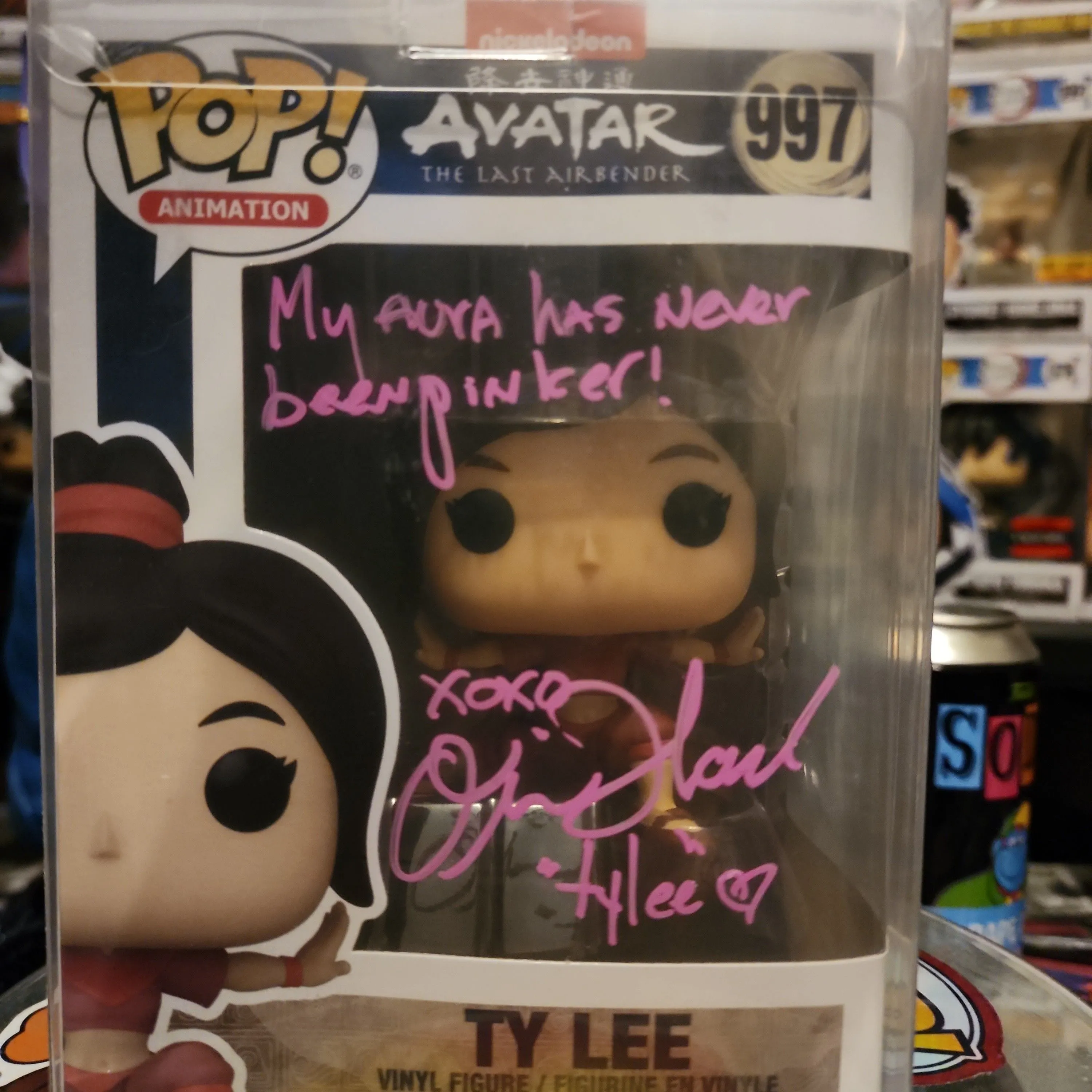 Product image for autographed Ty Lee