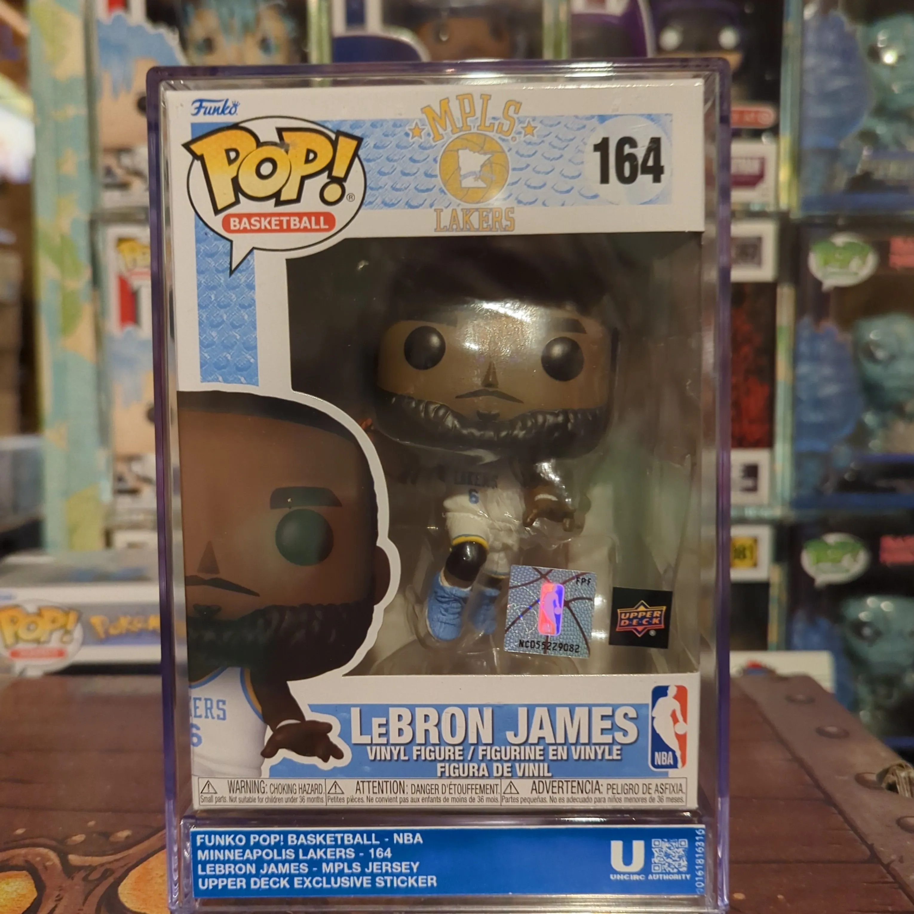 Product image for LeBron James (upper deck encased)