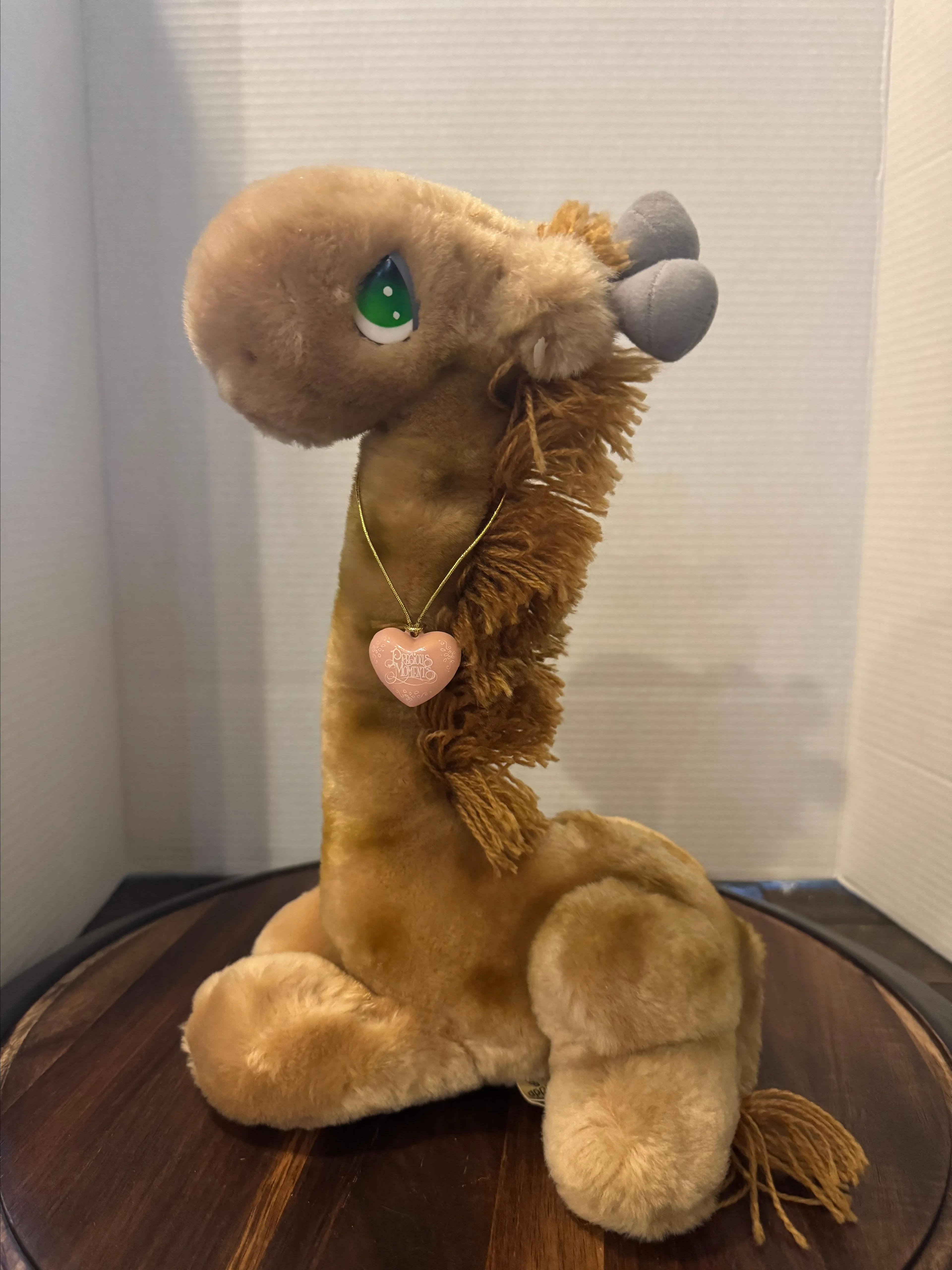 Product image for Vintage 1985 precious moments giraffe 12 inch plush
