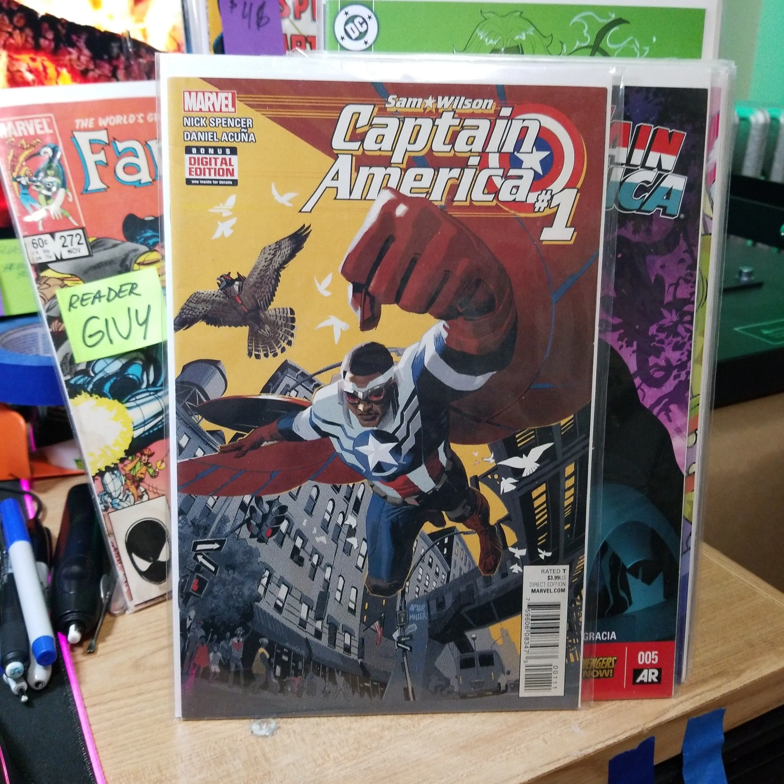Product image for sam Wilson Captain America #1
