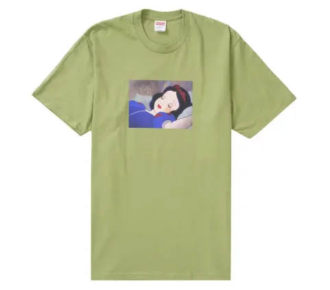 Product image for Supreme Snow White Tee Moss - size M, L, XL, XXL