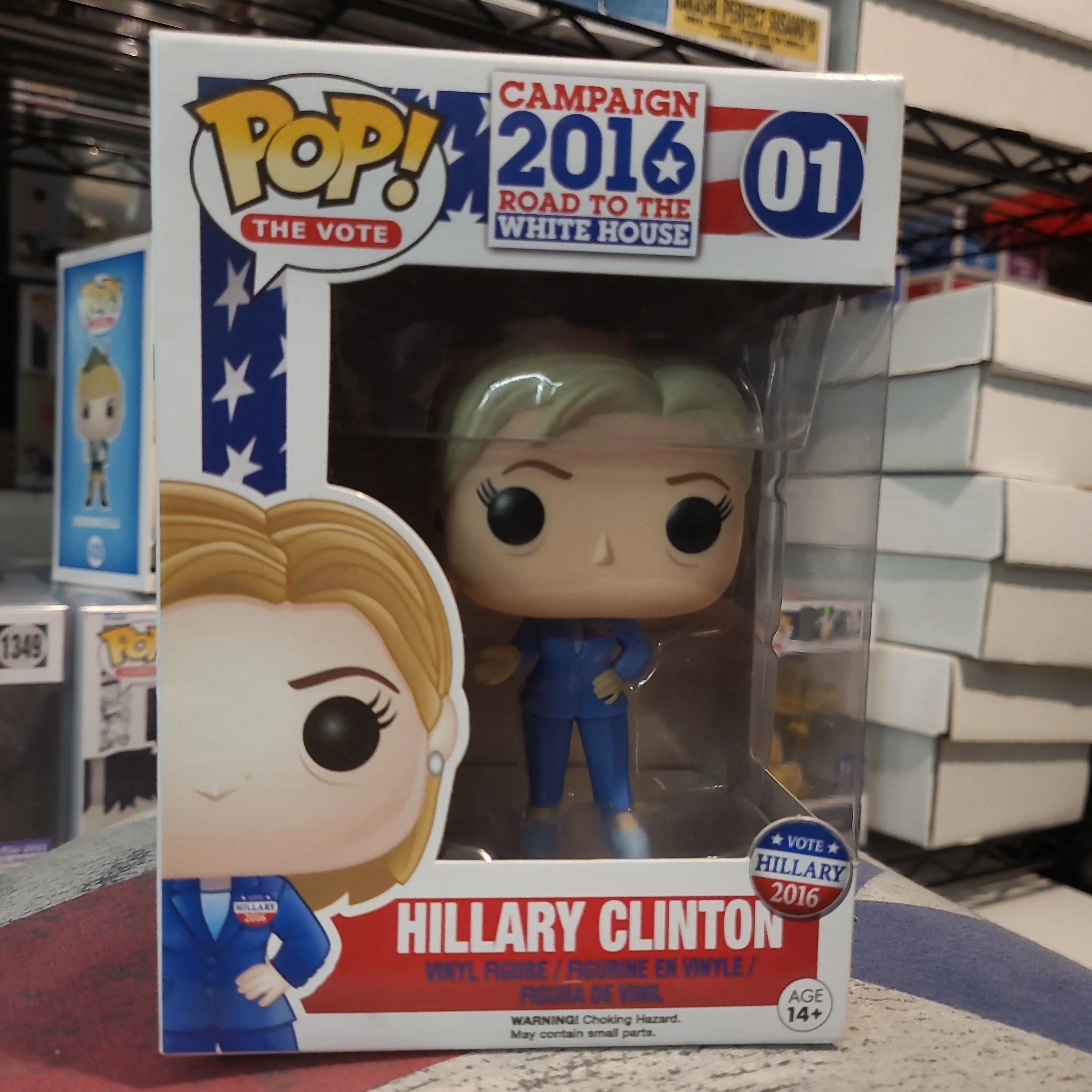 Product image for Funko PoP Hillary Clinton 01
