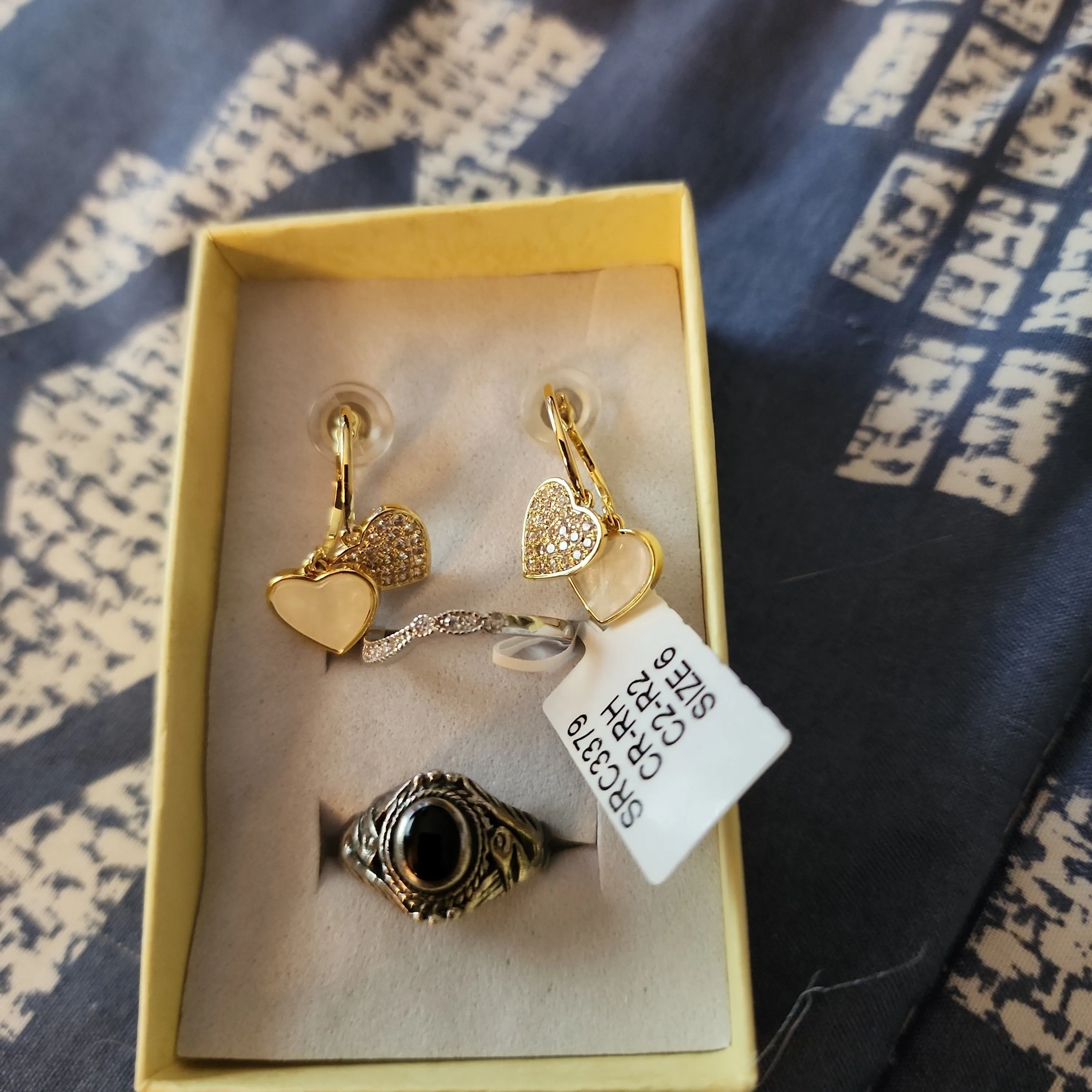 Product image for #3. rings and earrings