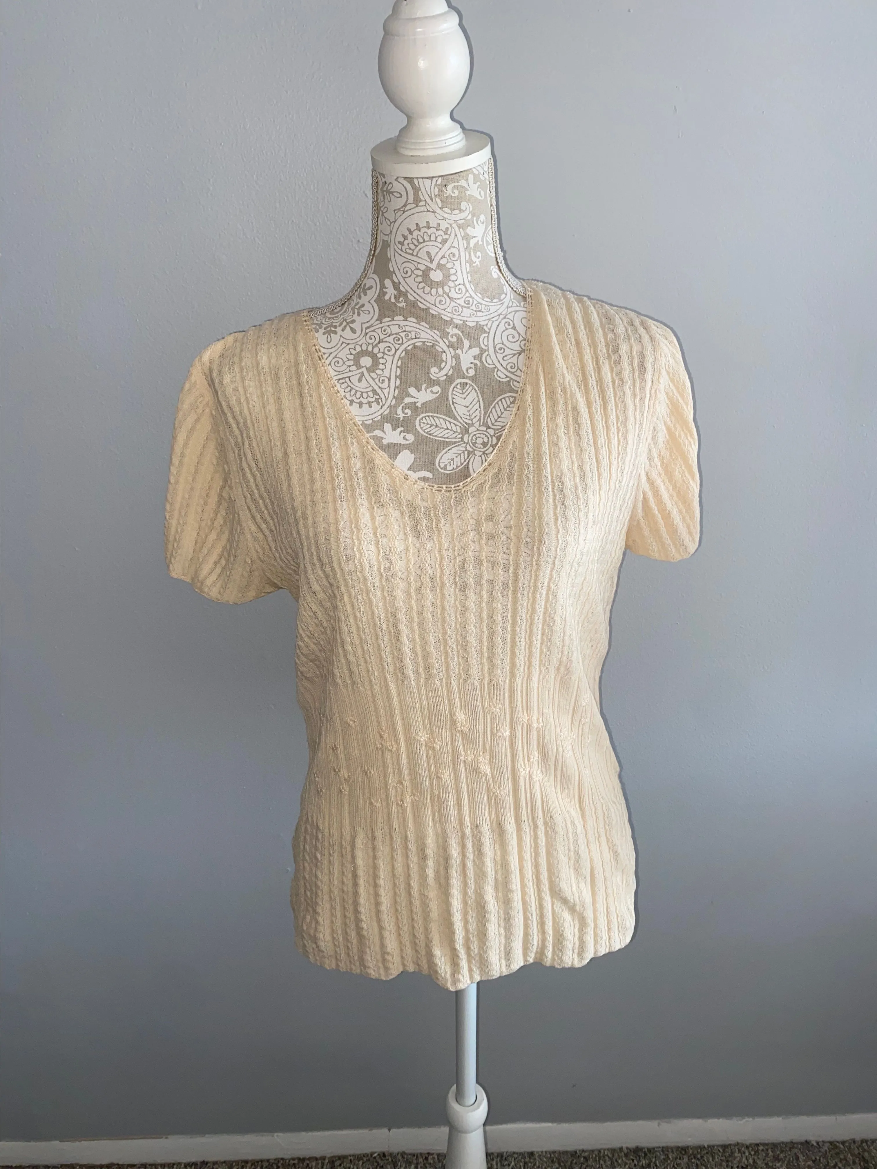 Product image for Valerie Separates Shirt w Embroidered Details
