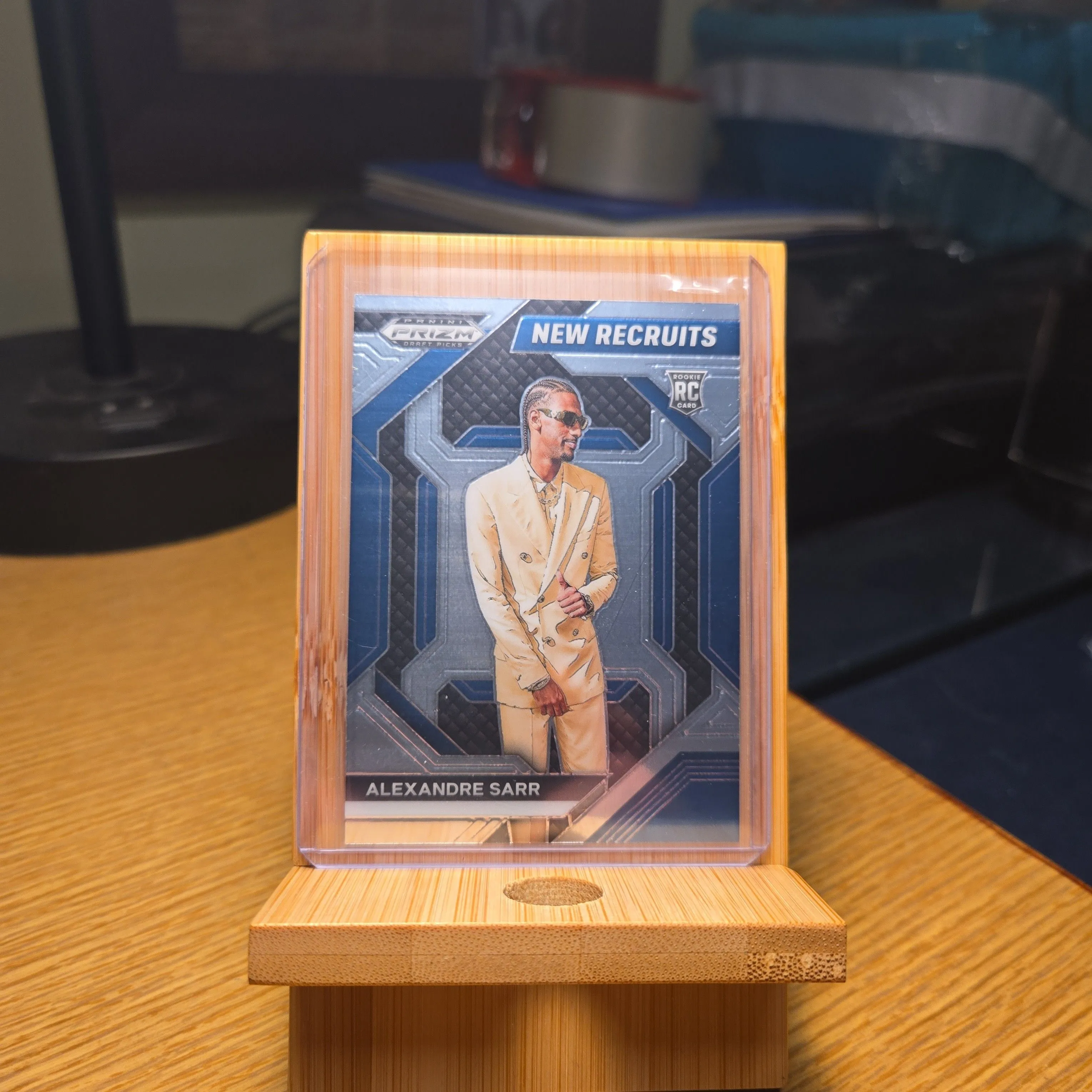 Product image for 2024 Panini Prizm Draft Picks New Recruits Alexandre Sarr RC 