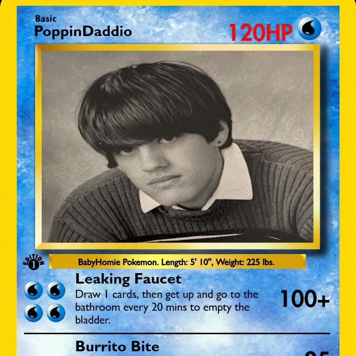 Product image for Custom Bean God Card