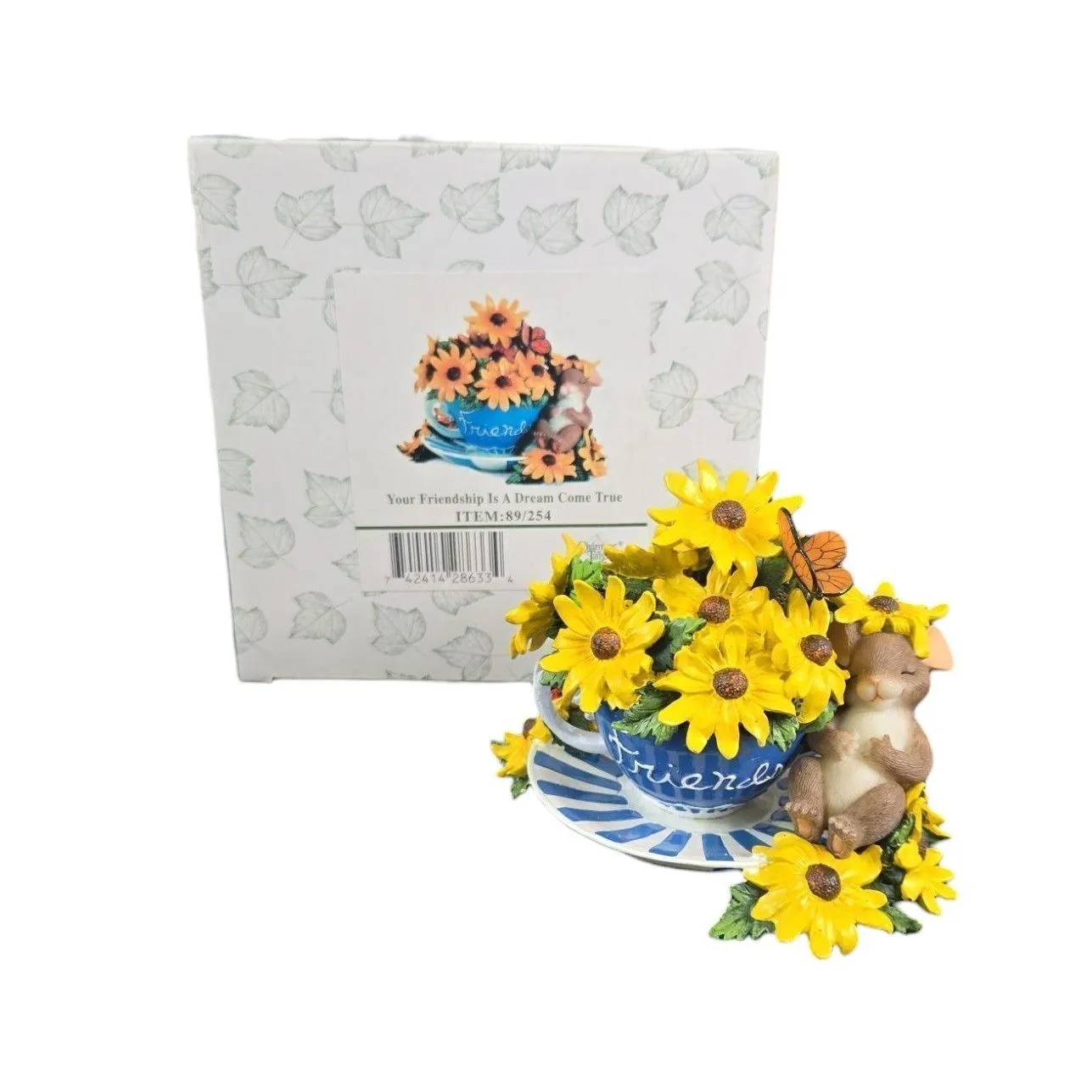 Product image for #41 Fitz & Floyd "Your Friendship Is A Dream Come True" Figurine