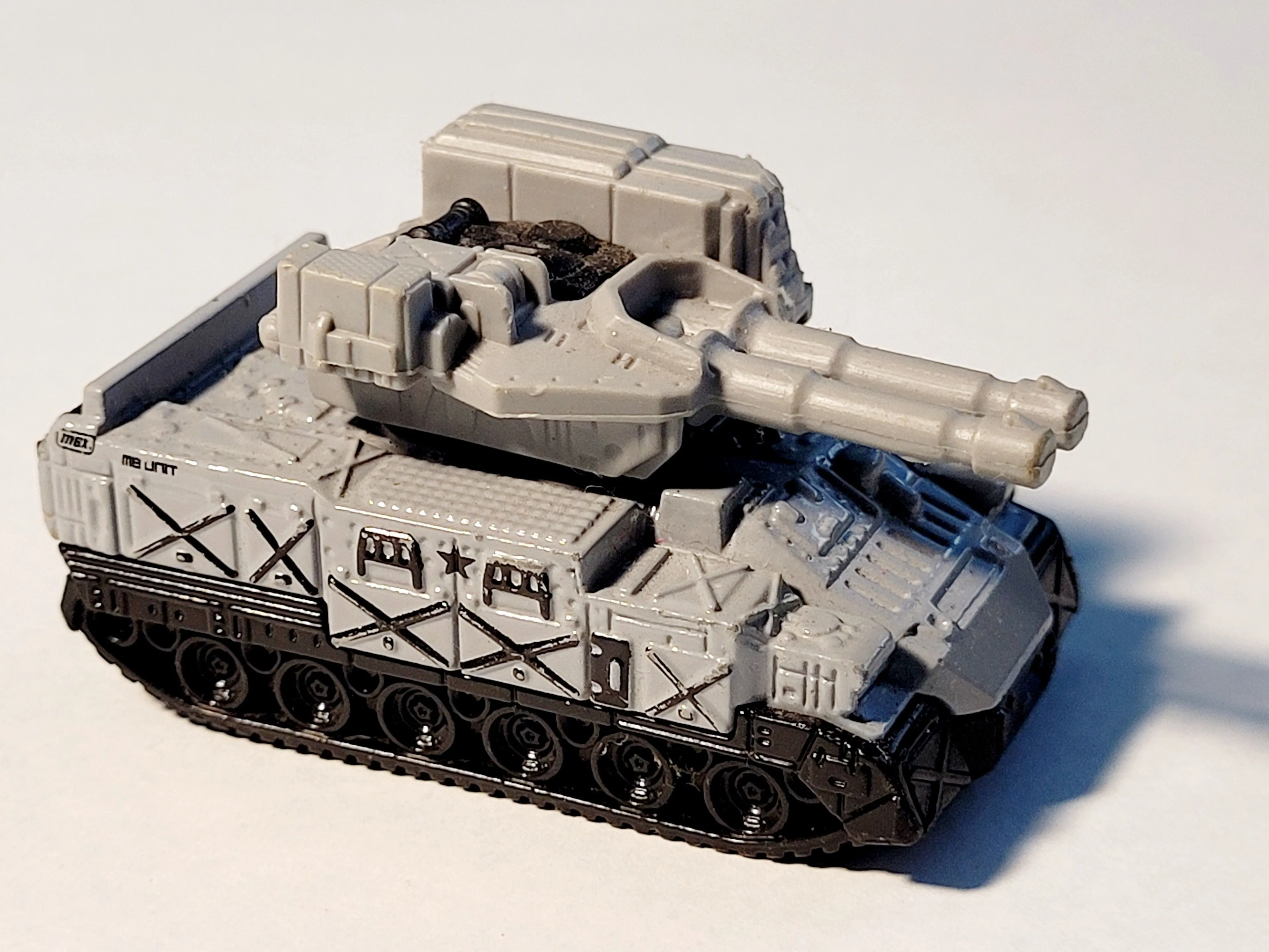 Product image for 2013 Matchbox Blockade Buster Tank MB907 Heroic Rescue Series K33 Die-Cast 1:64 Gray/Black Very Good