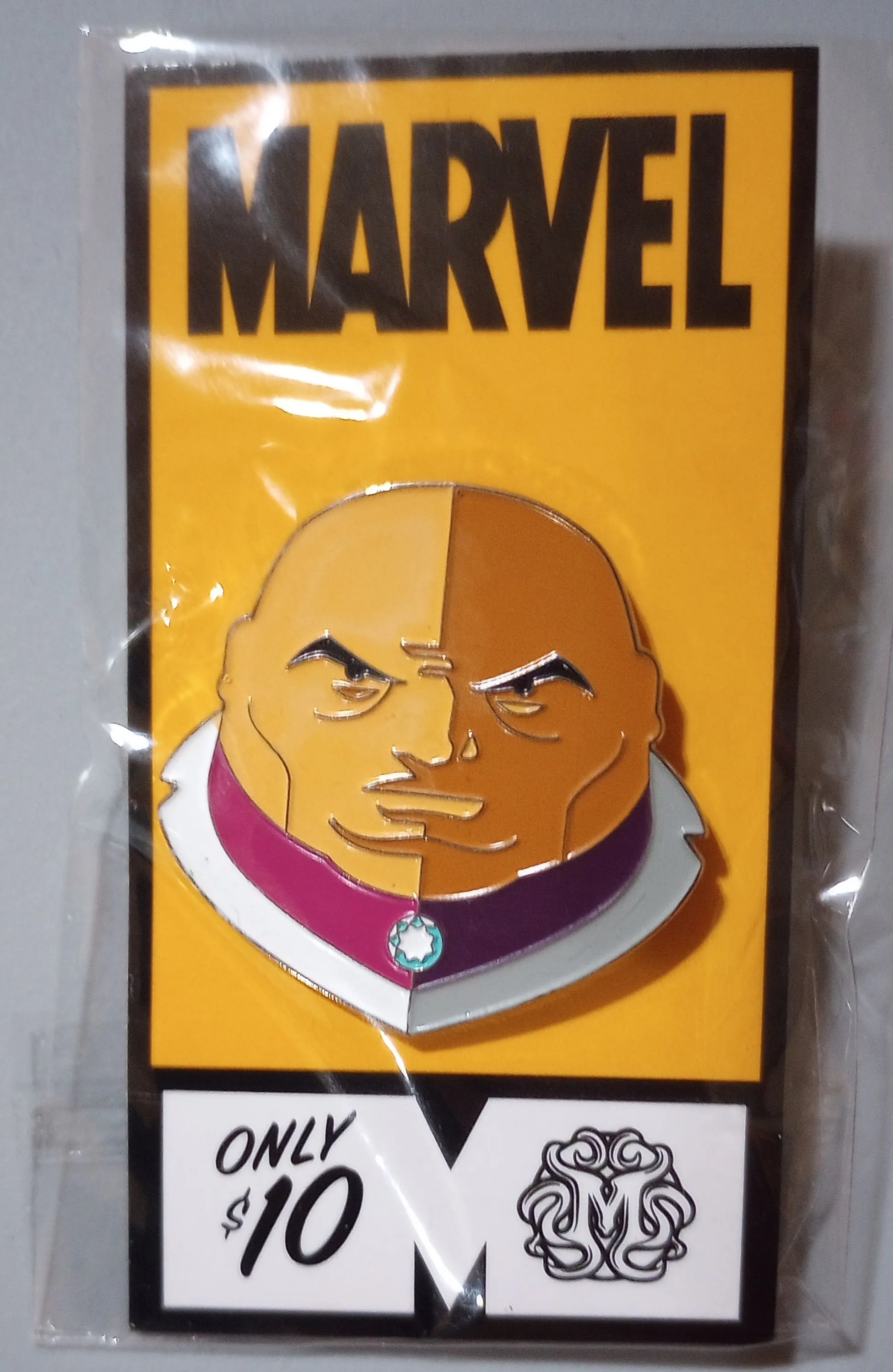 Product image for MONDO x MARVEL Daredevil Kingpin Enamel Pin - MINT