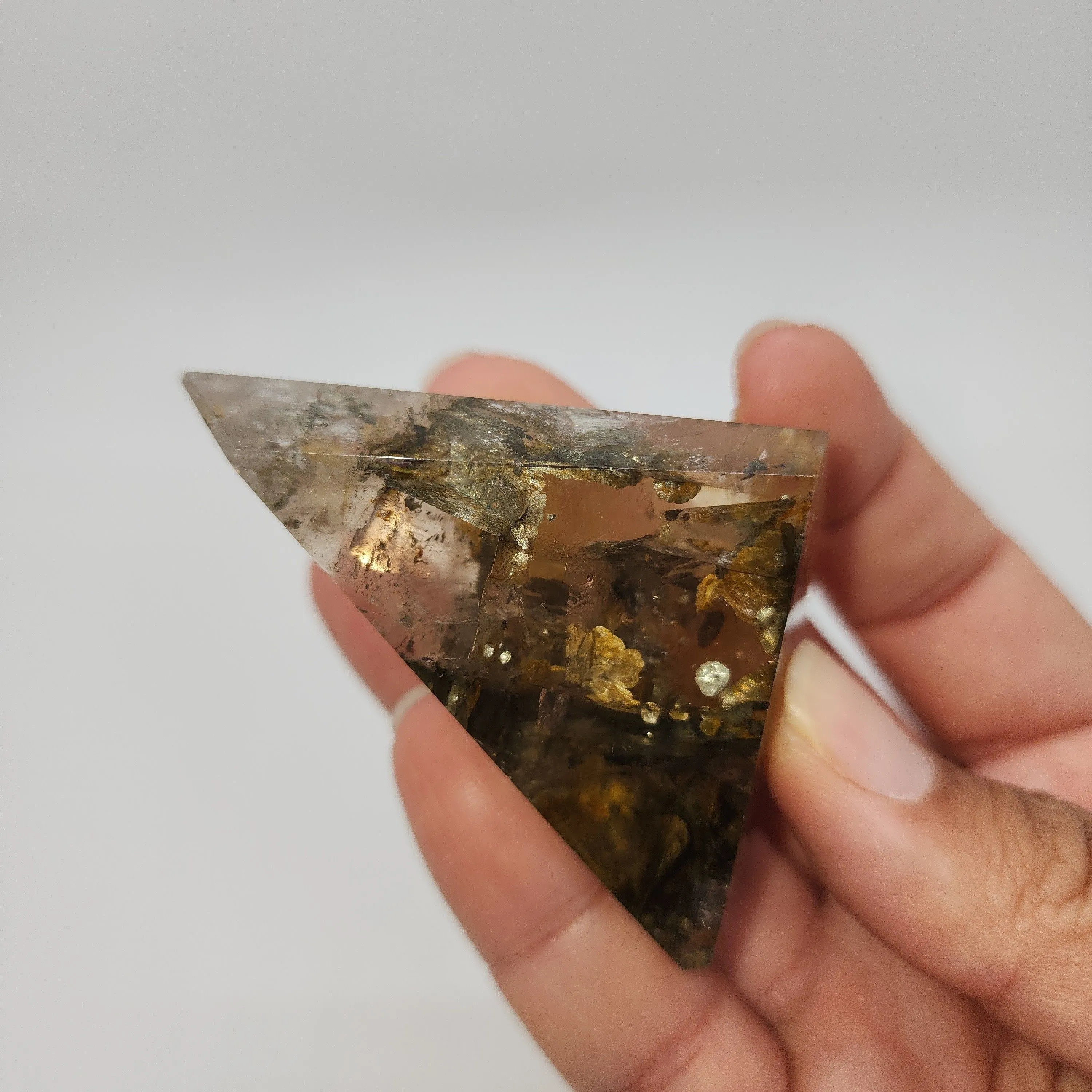 Product image for *NEW INVENTORY* Golden Healer with Pyrite