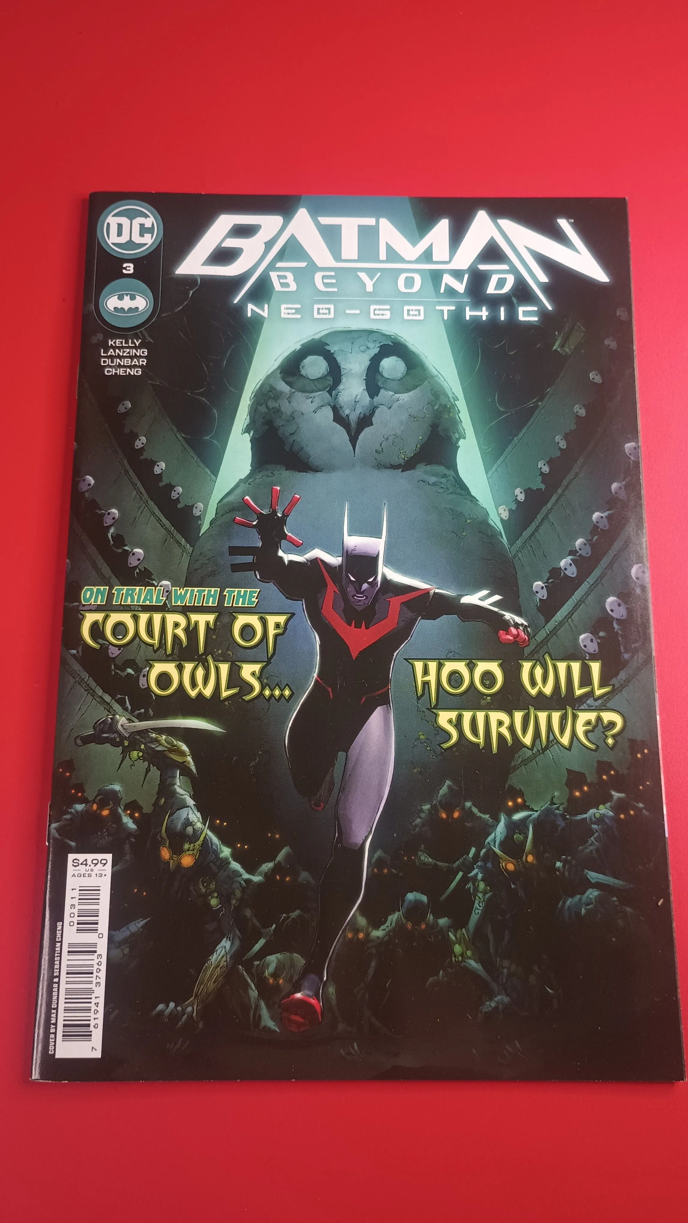 Product image for Batman Beyond Neo-Gothic #3