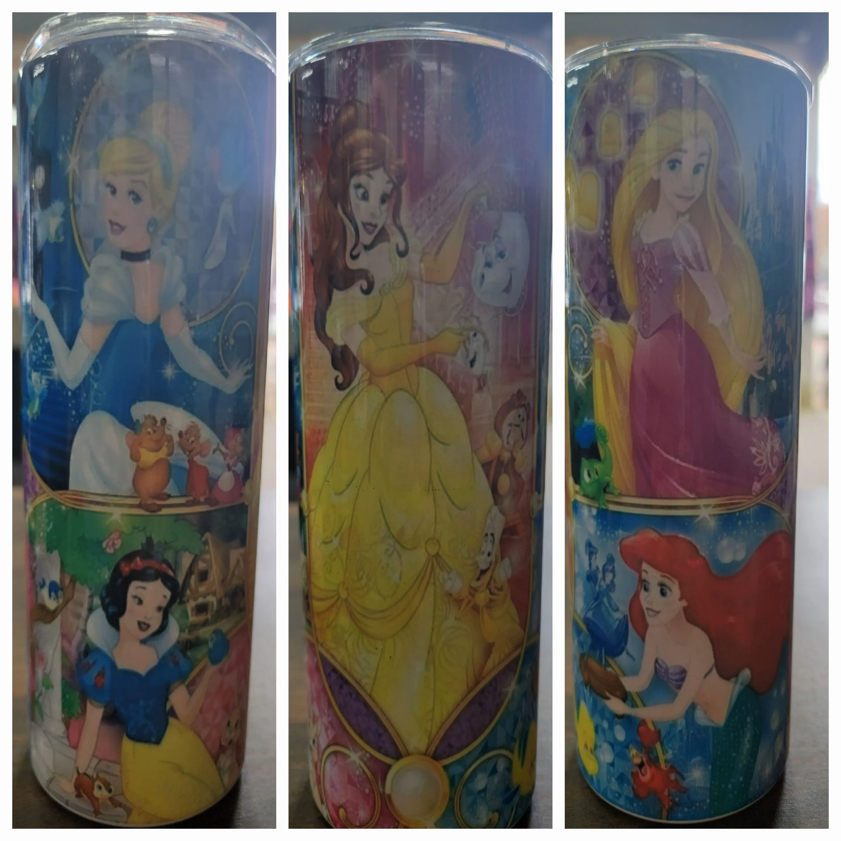 Product image for Disney princess 20oz skinny tumbler
