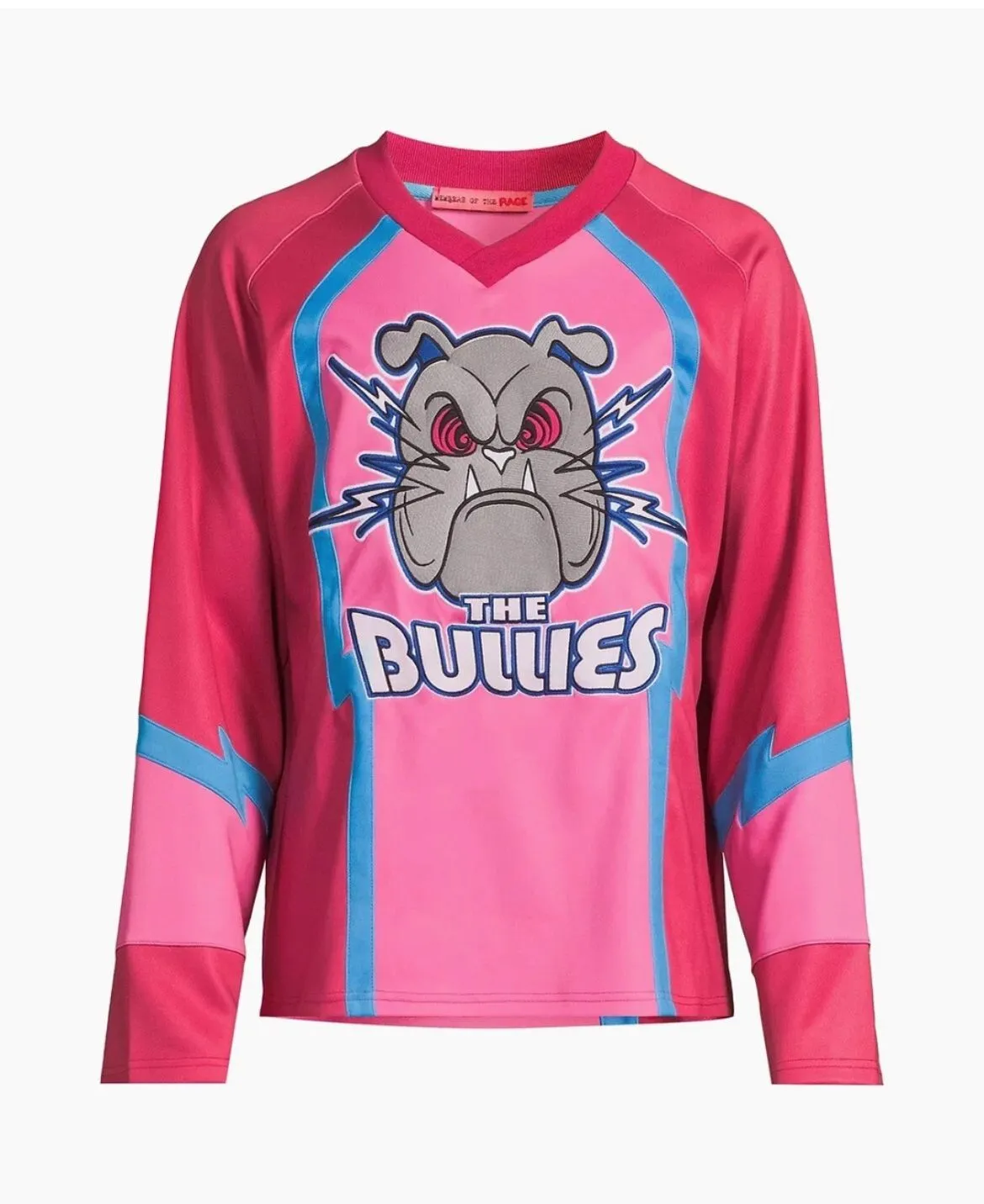 Product image for Medium Members Of The Rage Bullies Long-Sleeve Football Jersey *RARE