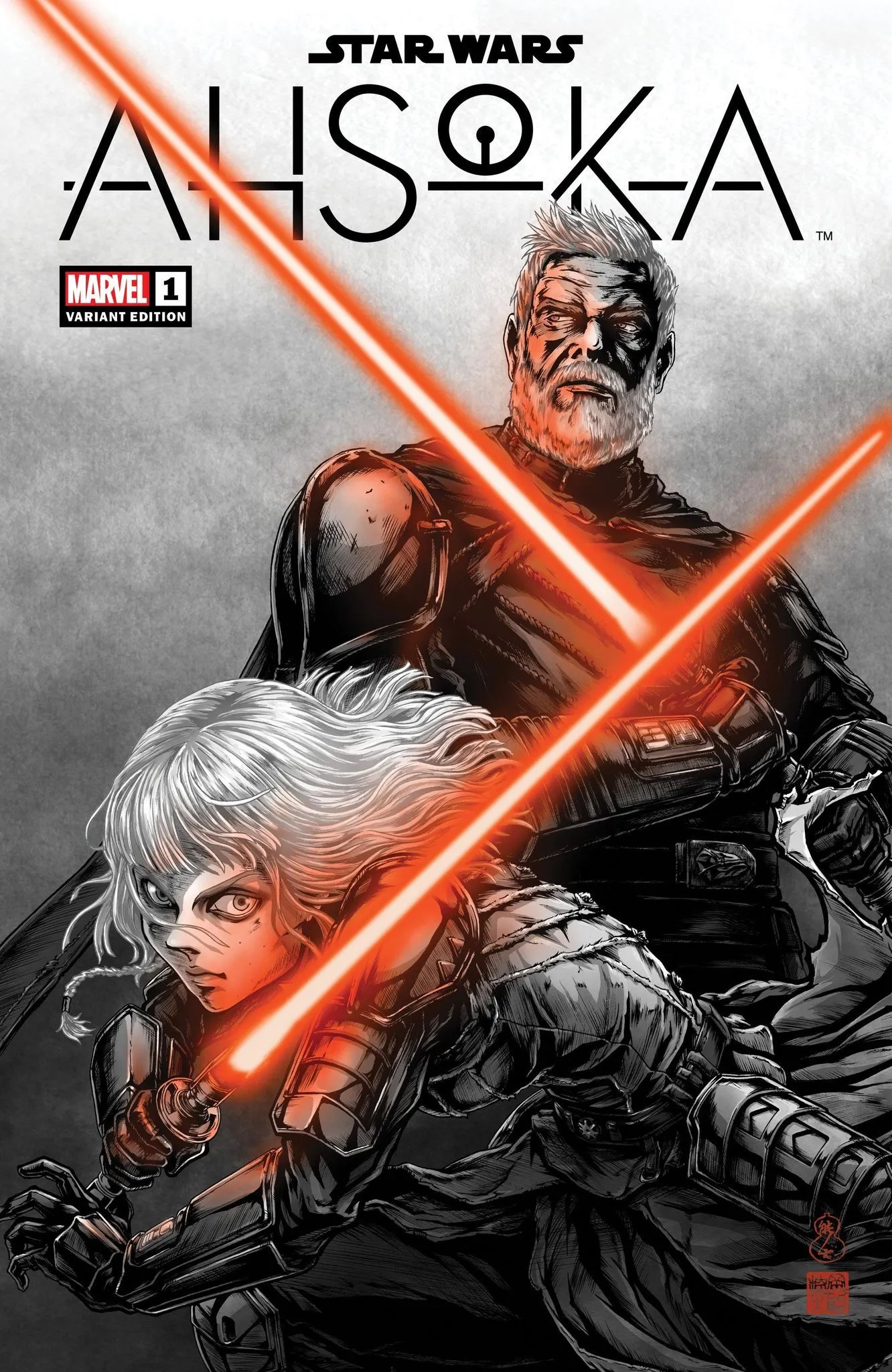 Product image for Star Wars: Ahsoka #1 (Takashi Okazaki Exclusive) Comic Book