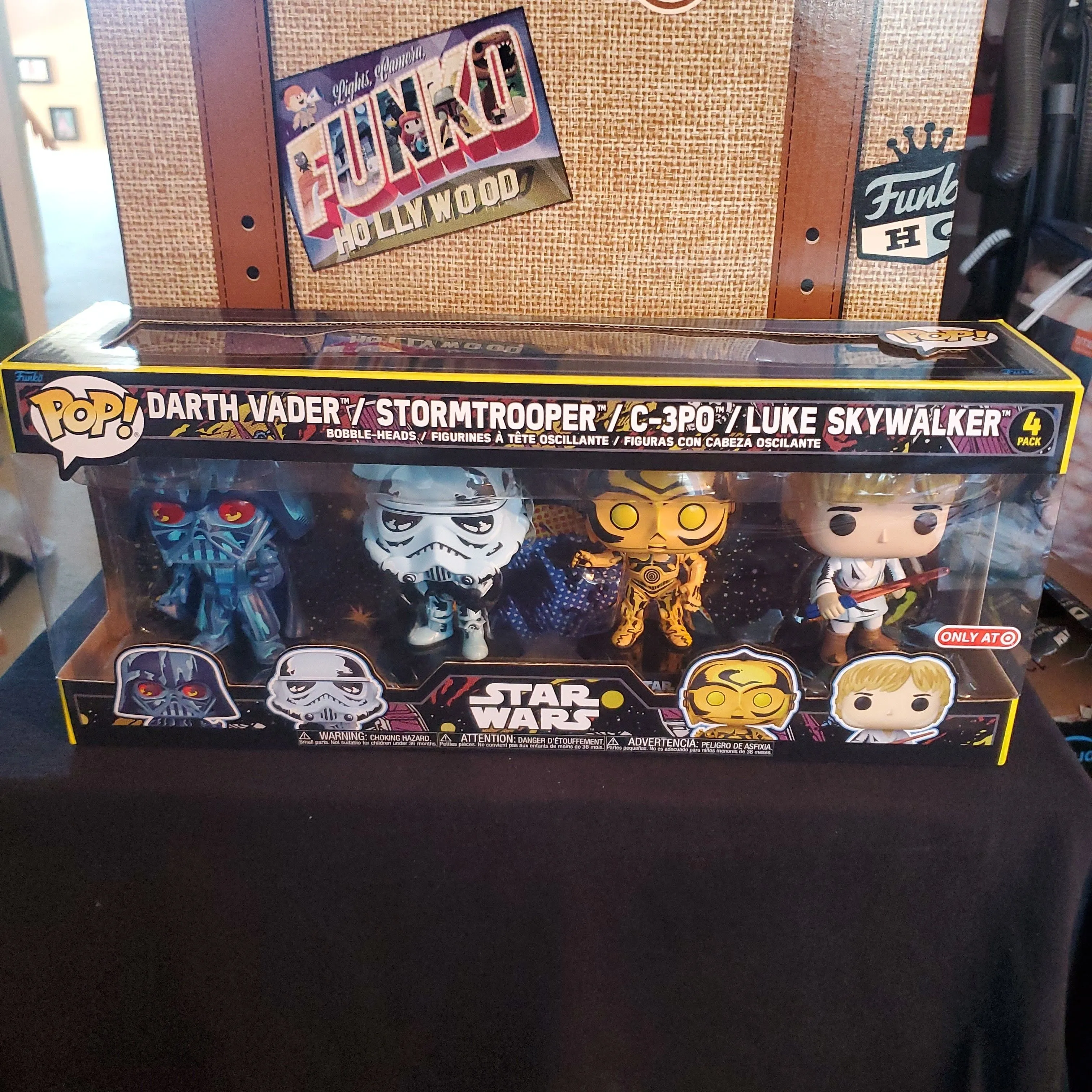 Product image for Darth Vader / Stormtrooper / C-3PO / Luke Skywalker 4-Pack