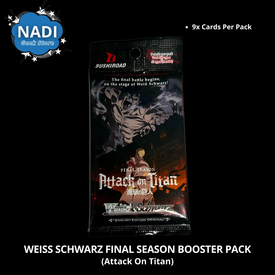 Product image for Attack On Titan Final Season Booster Pack (Rip N' Ship)