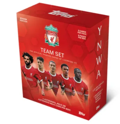 Product image for TOPPS LIVERPOOL TEAM SET 2023/24