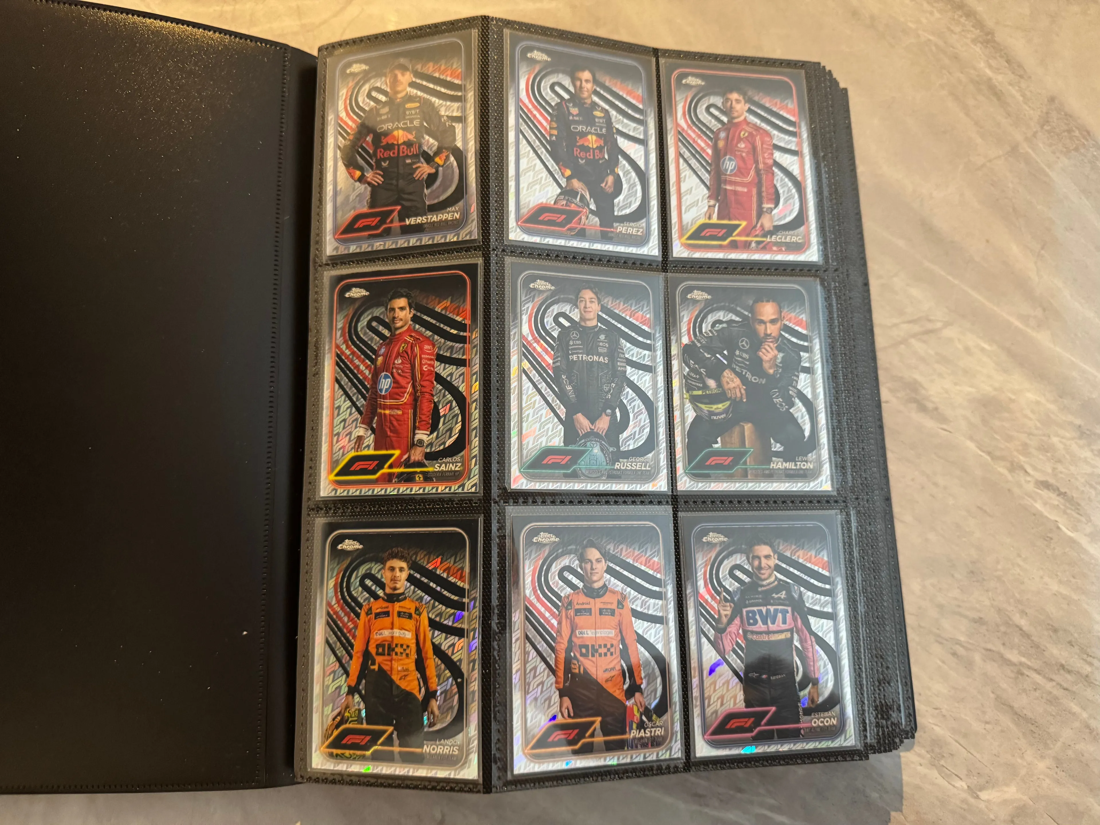 Product image for Full Base Master Set 2024 Topps Chrome Logofractor