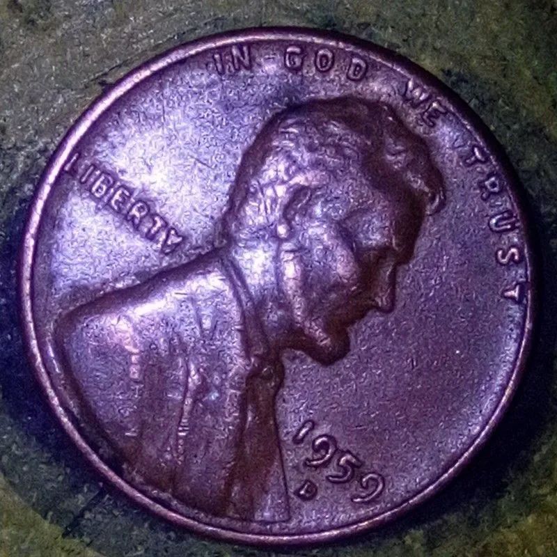 Product image for 1959 D Lincoln cent penny ddo