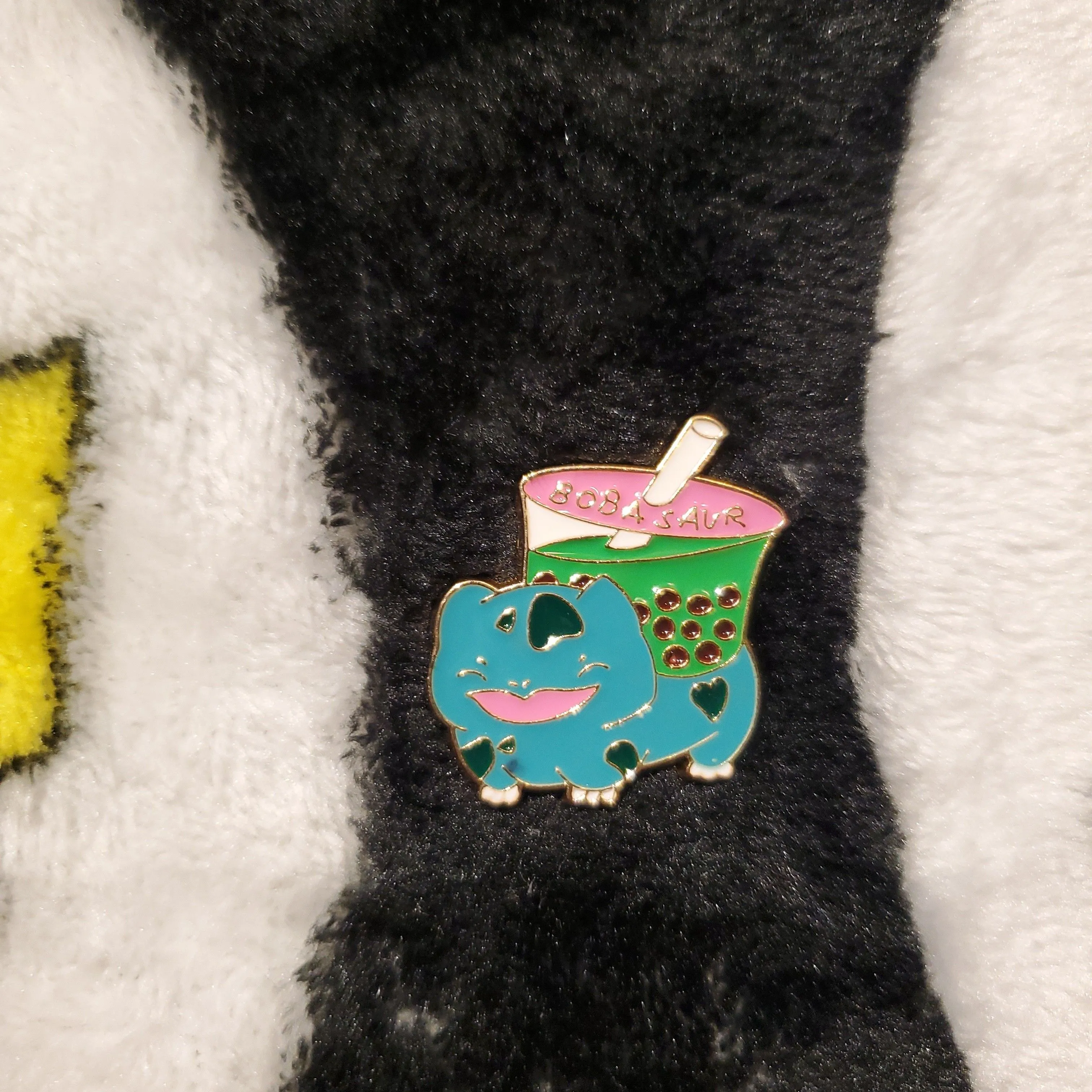 Product image for "Boba"saur enamel pen