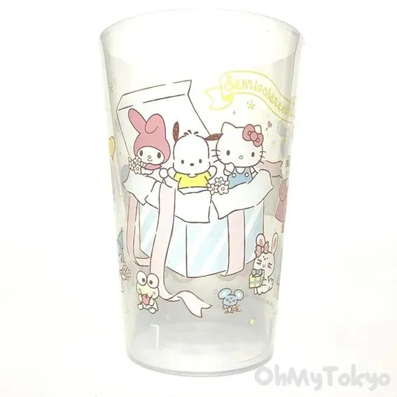 Product image for Japan Sanrio UK Characters Plastic Tumbler Cup 450ml (White)