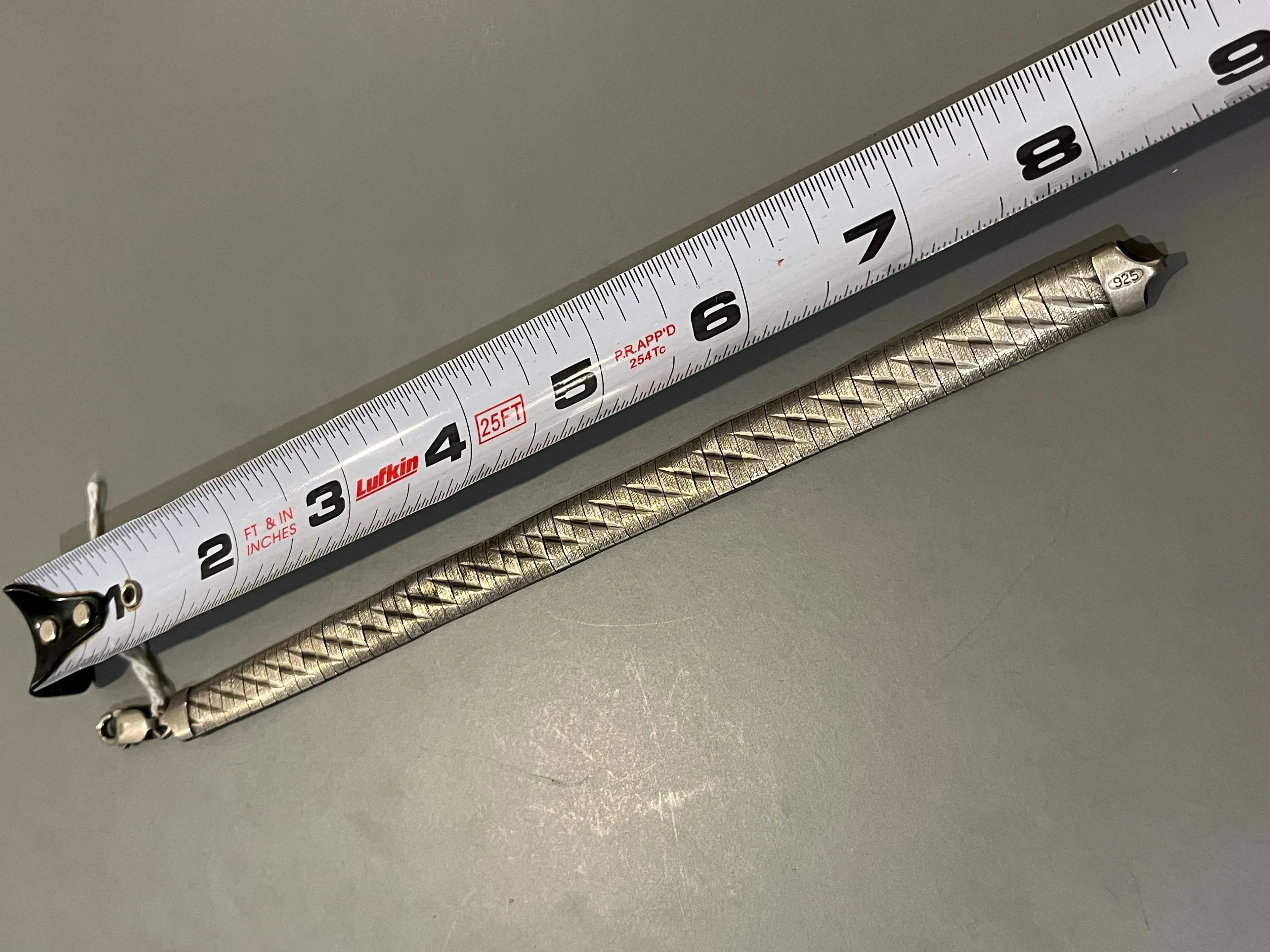 Product image for 8" Sterling Silver Bracelet CHUNKY (.925)
