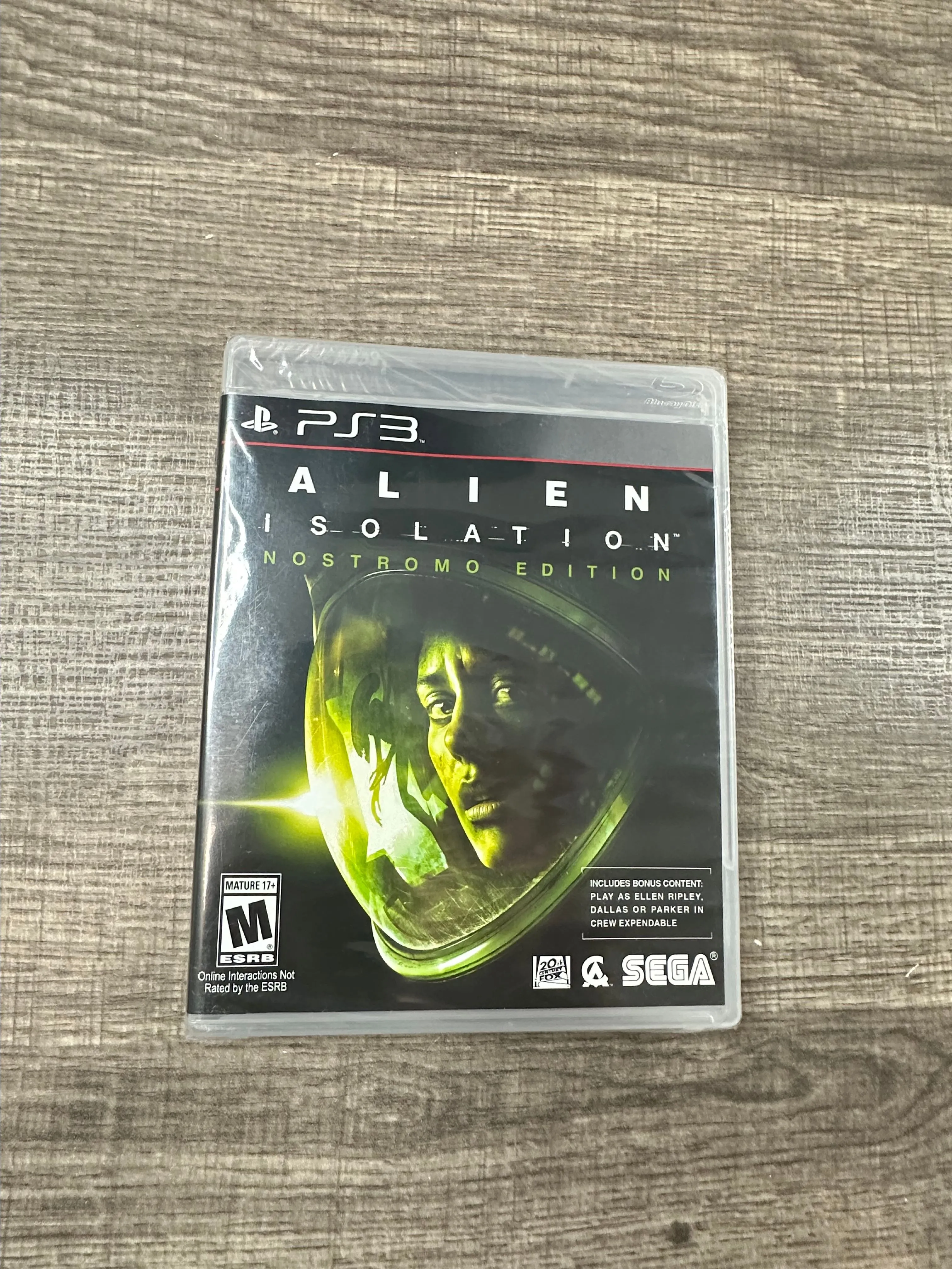 Product image for Alien isolation nostromo edition game new sealed for ps3