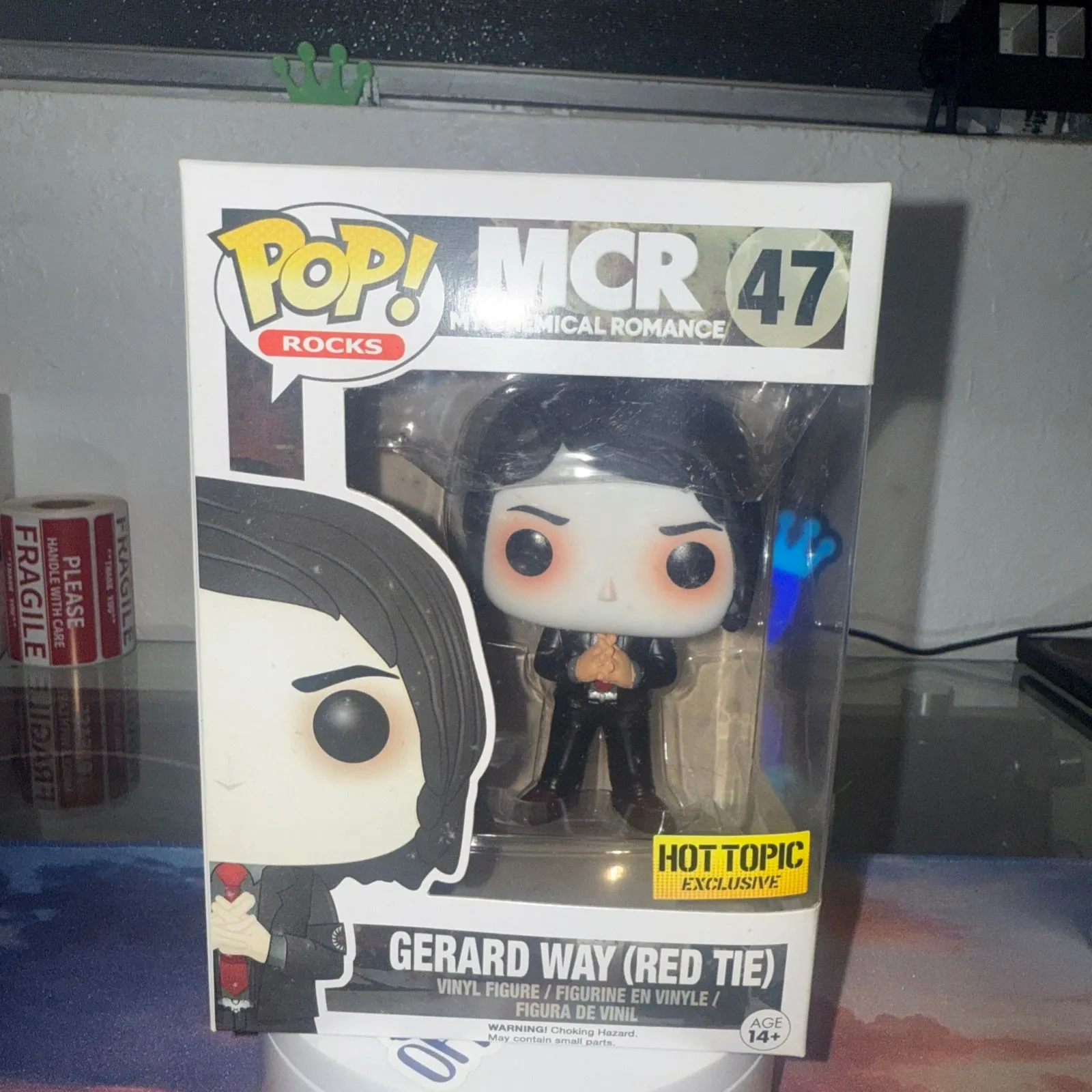 Product image for Funko Pop! Vinyl: Gerard Way (w/ Red Tie) - Hot Topic (Exclusive) #47