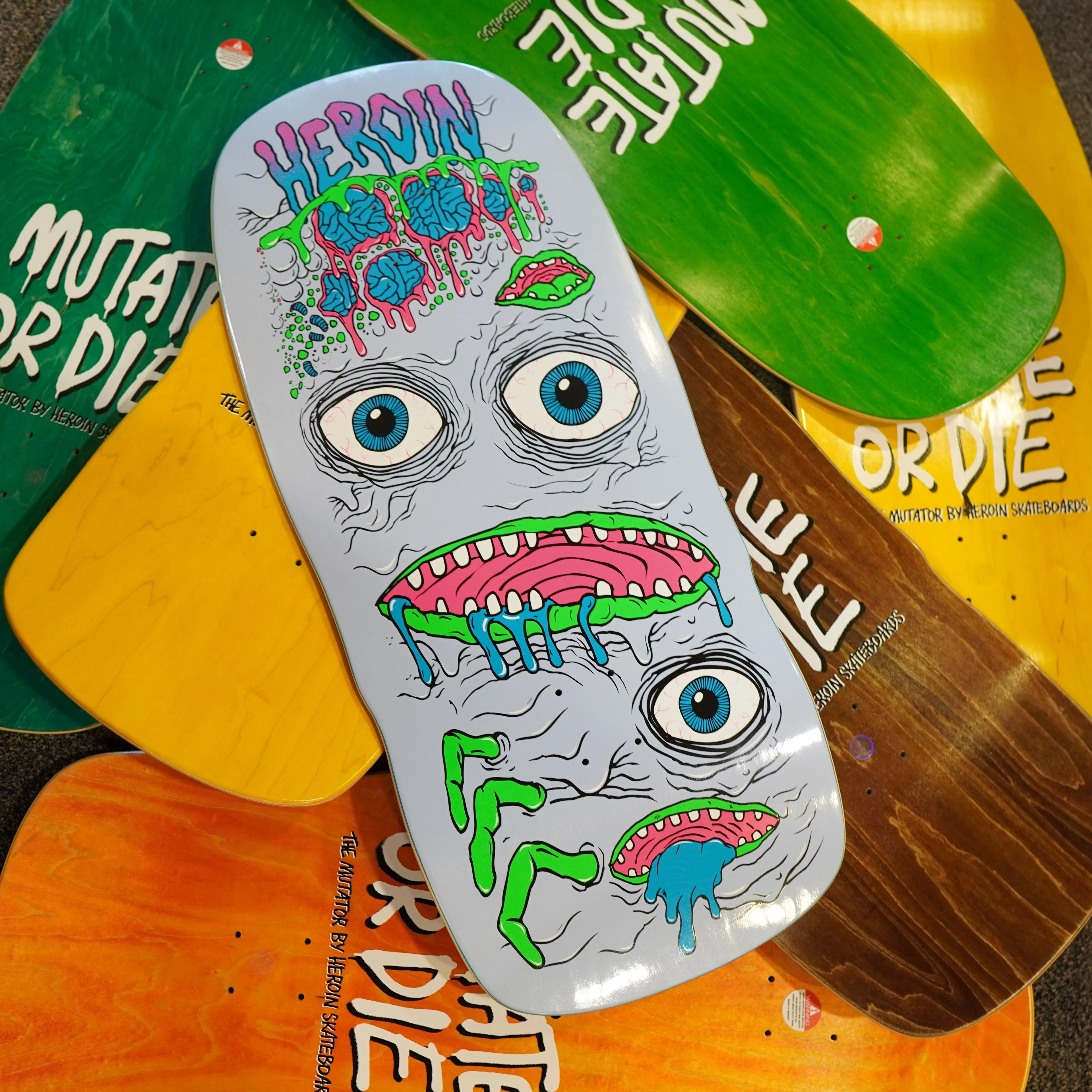 Product image for Heroin Mutator 13" skateboard deck