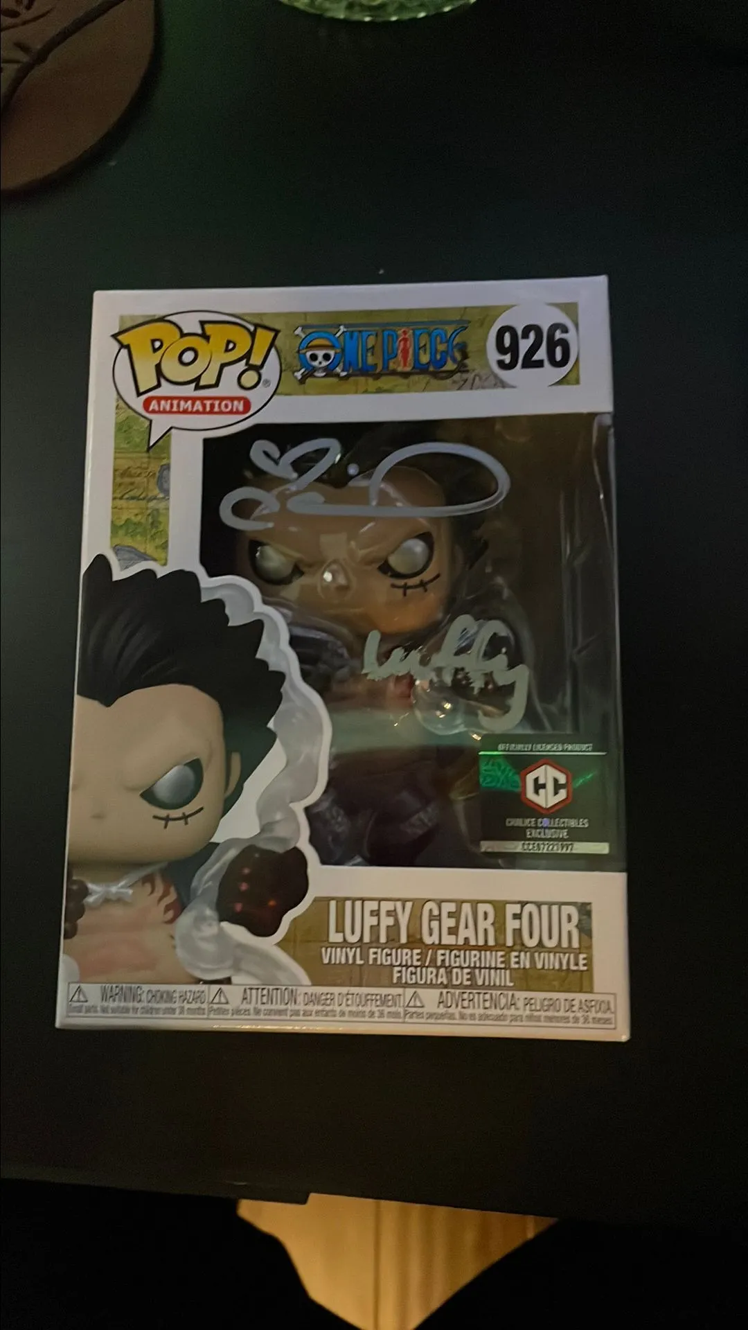 Product image for Luffy Gear Four SIGNED
