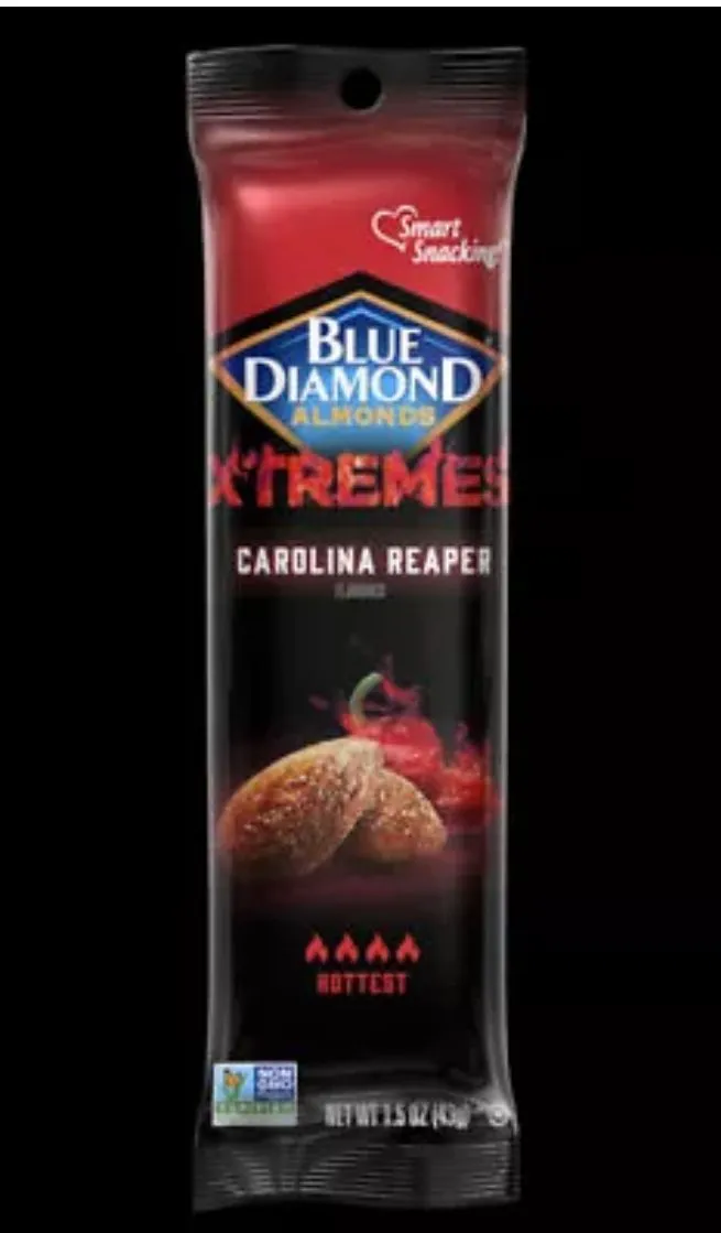Product image for Carolina Reaper Almonds