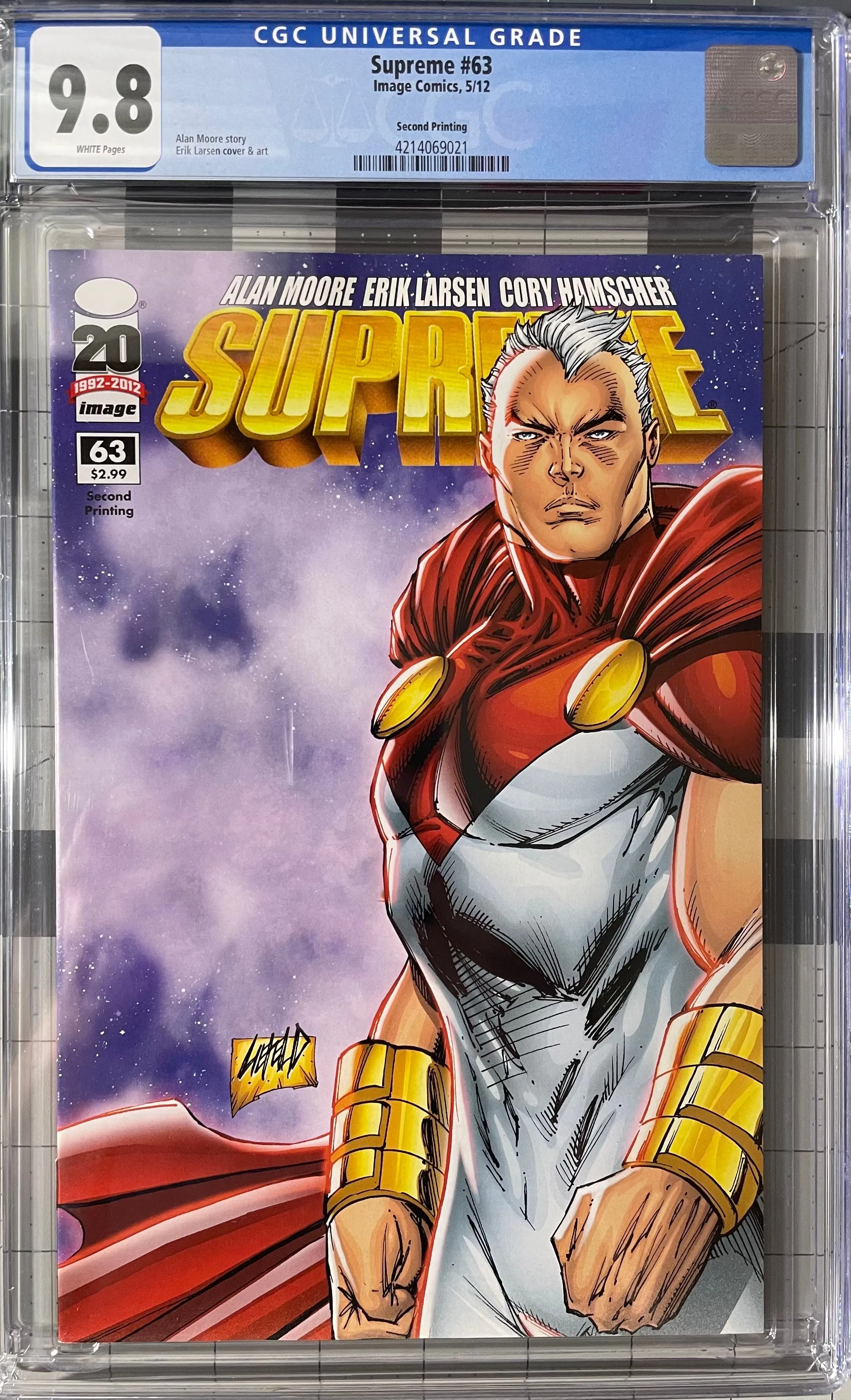 Product image for Supreme 63 Second Printing CGC 9.8 2012