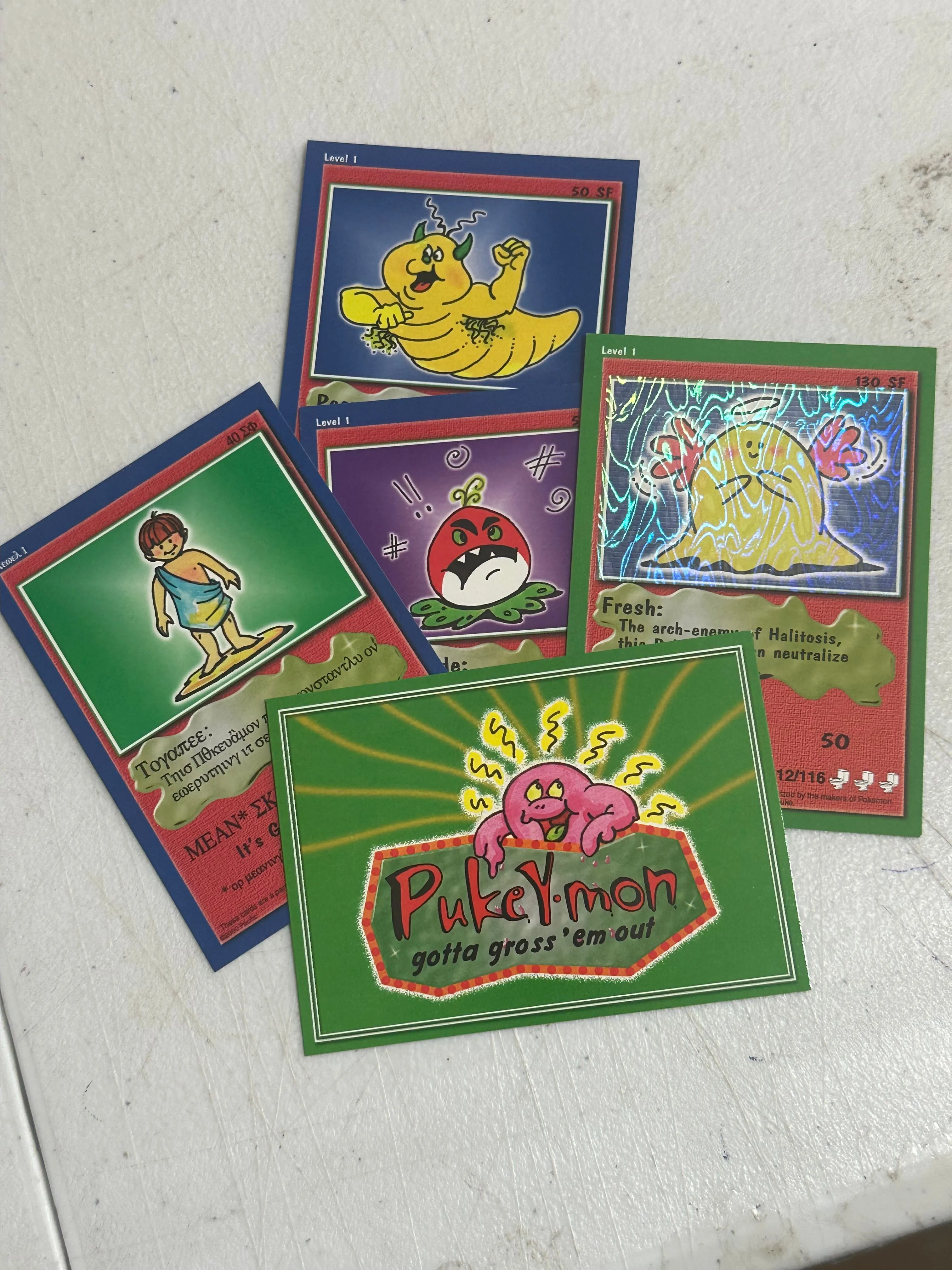 Product image for 0002 - Pukey-Mon trading card