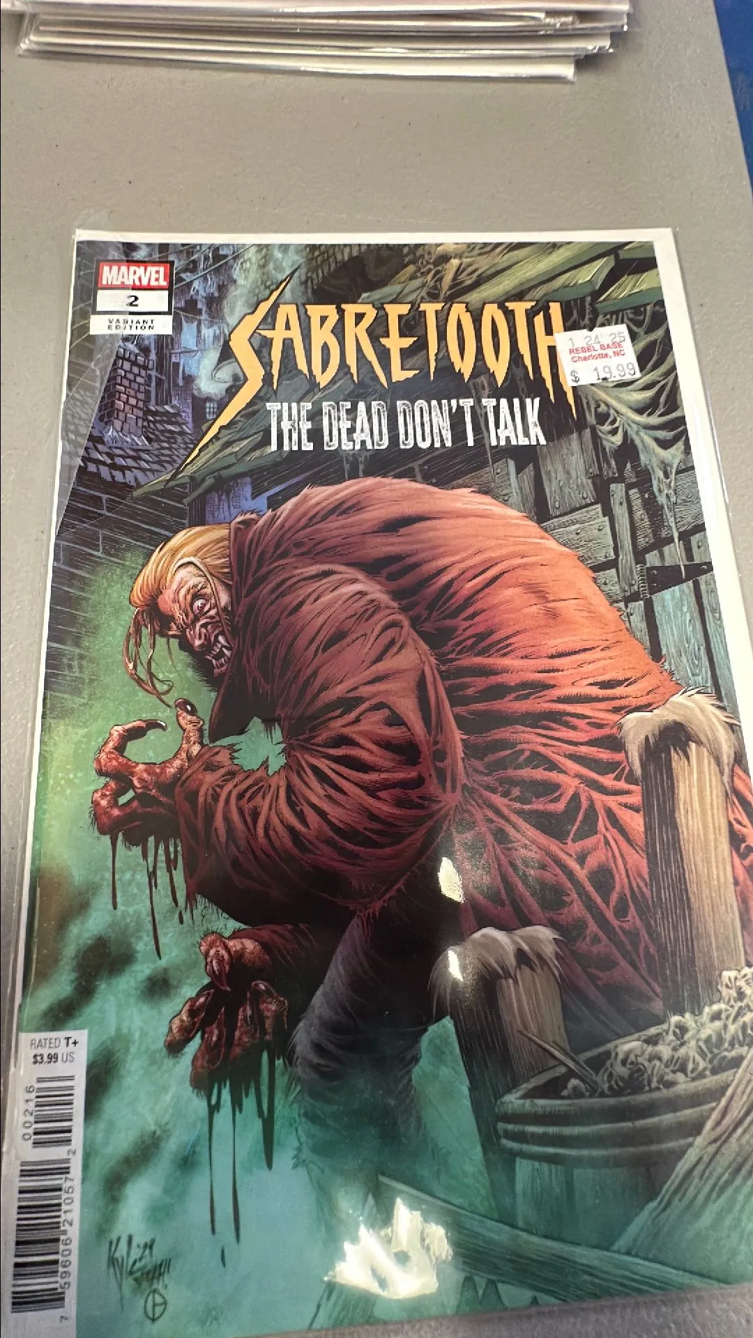 Product image for Sabretooth The Dead Don't Talk #2