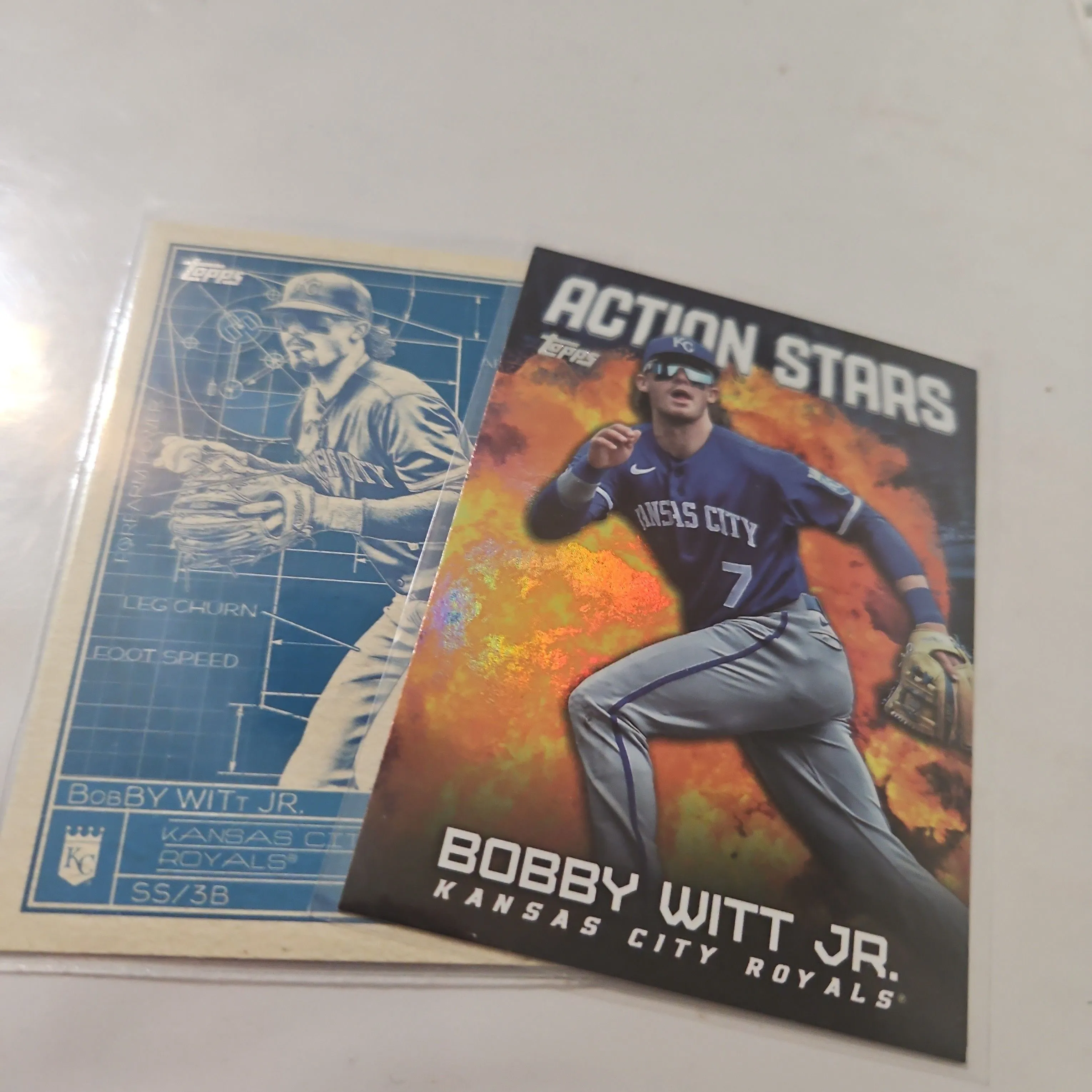 Product image for Bobby Witt Jr. Insert lot  Royals