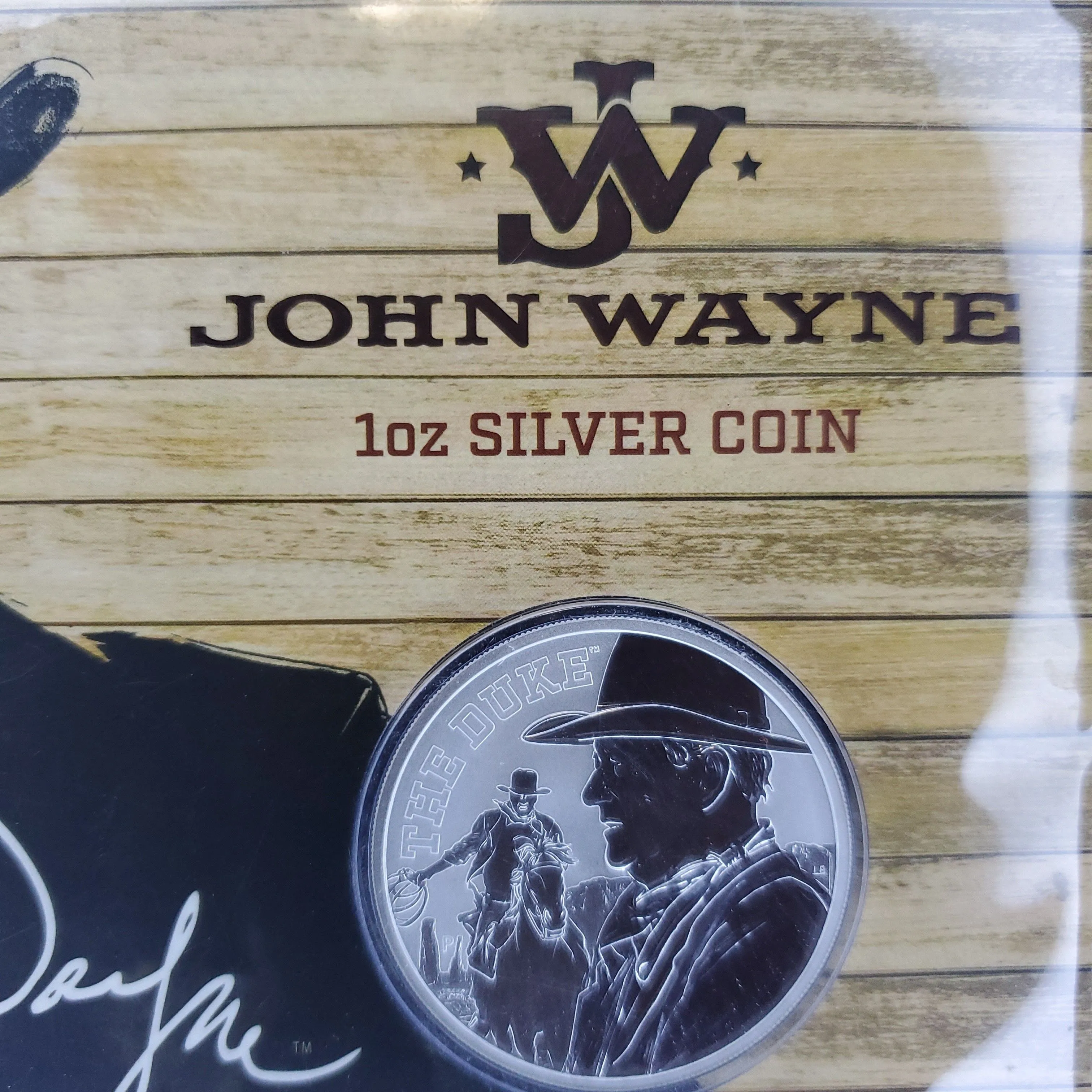 Product image for The Duke 1 oz silver coin