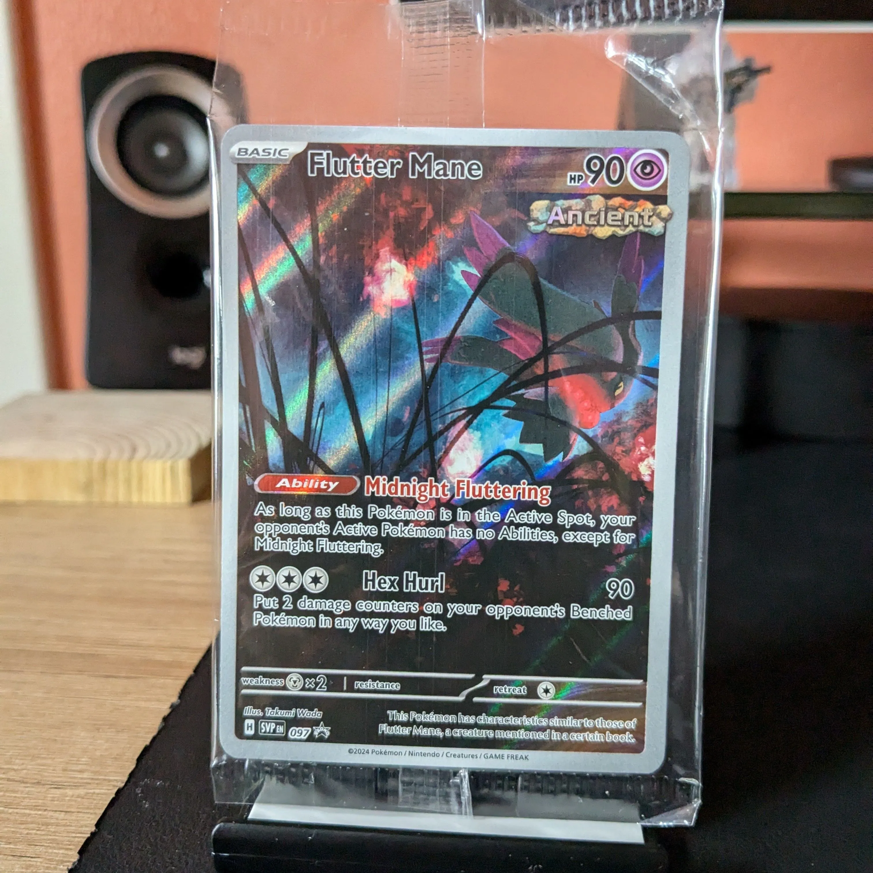 Pokmon Flutter Mane 097 Black Star Promo Card Temporal Forces ETB SEALED  NEW  Whatnot: Shop, Sell, Connect