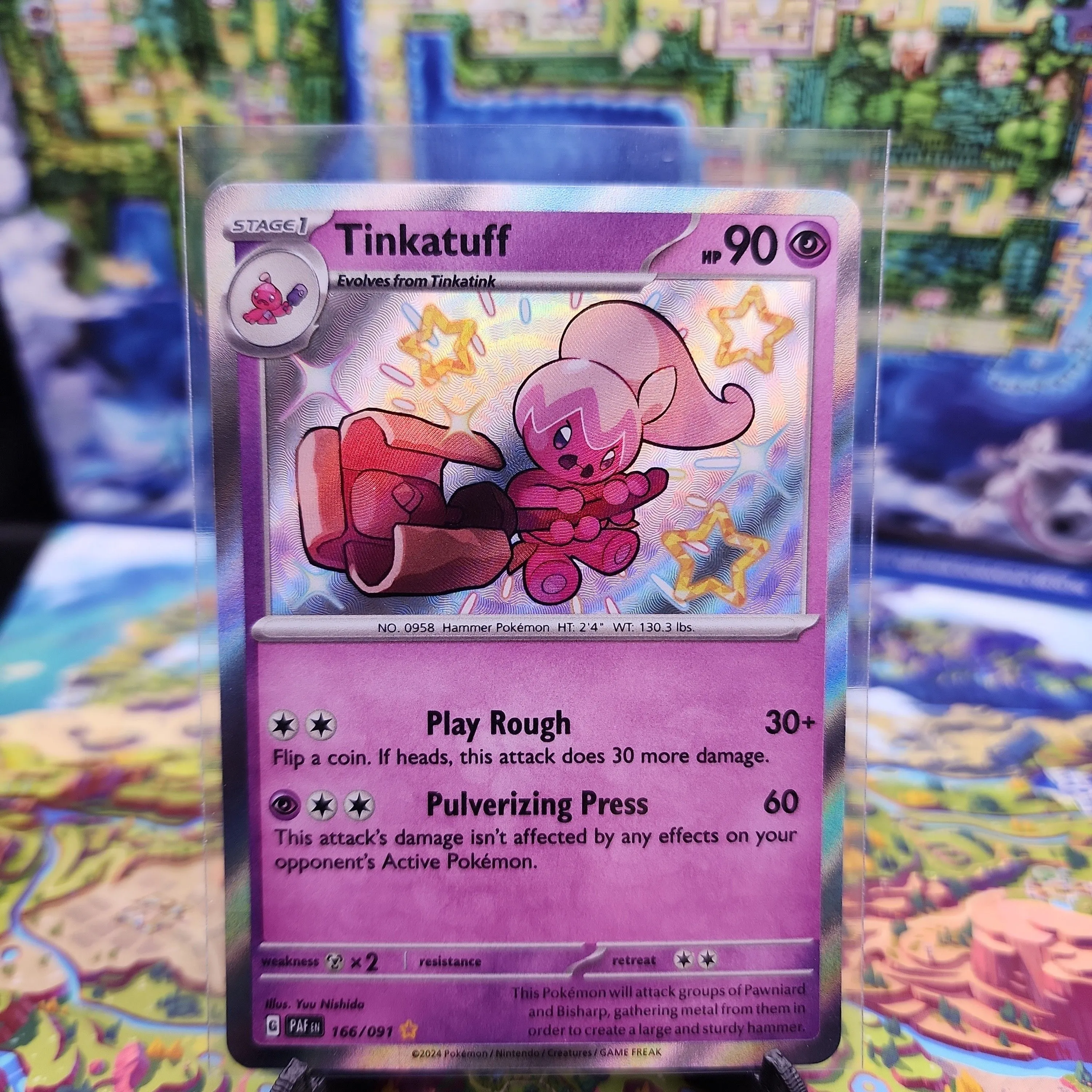 Tinkatuff - 166/091 - Paldean Fates Shiny  Whatnot: Shop, Sell, Connect