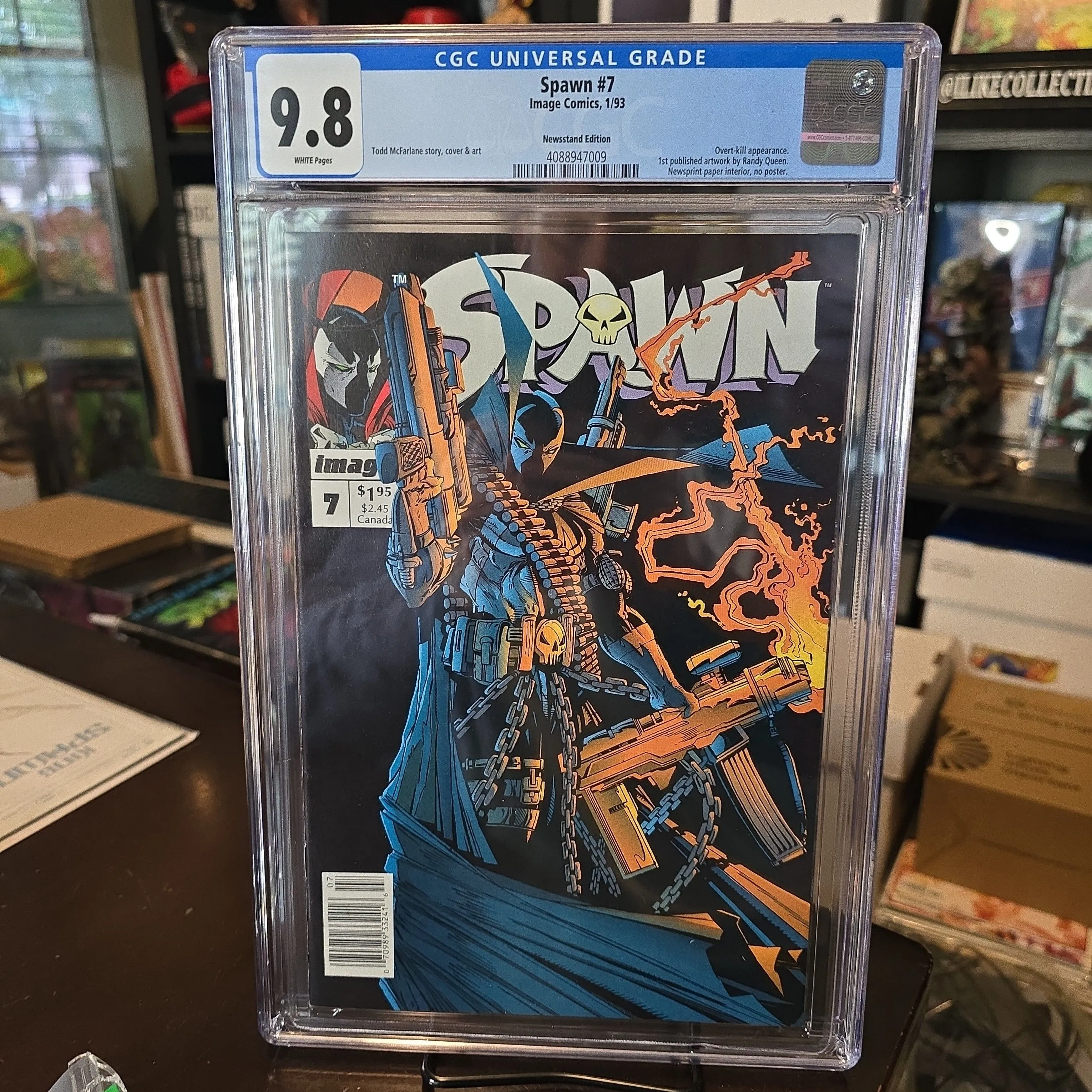 Product image for Spawn #7 Newsstand CGC 9.8
