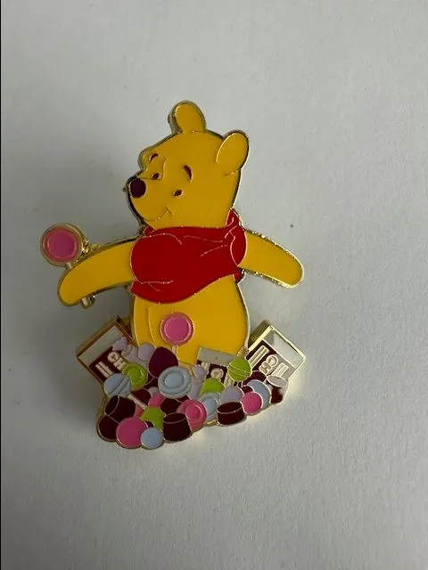 Product image for Loungefly Winnie the Pooh Candy Pile Pin
