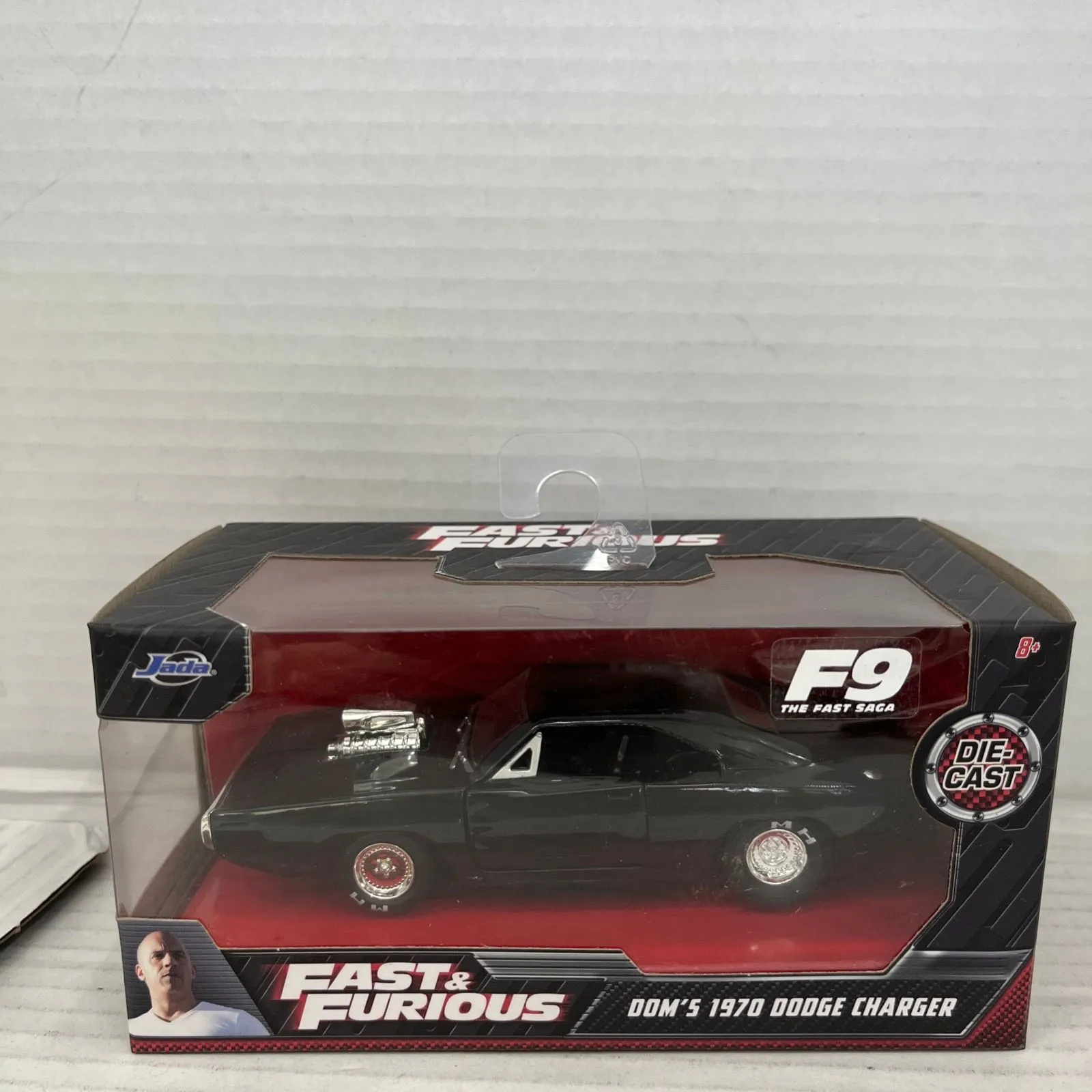 Product image for New! Dom's 1970 Dodge Charger Fast & Furious 2024 Jada & Metallica Figure 1:32