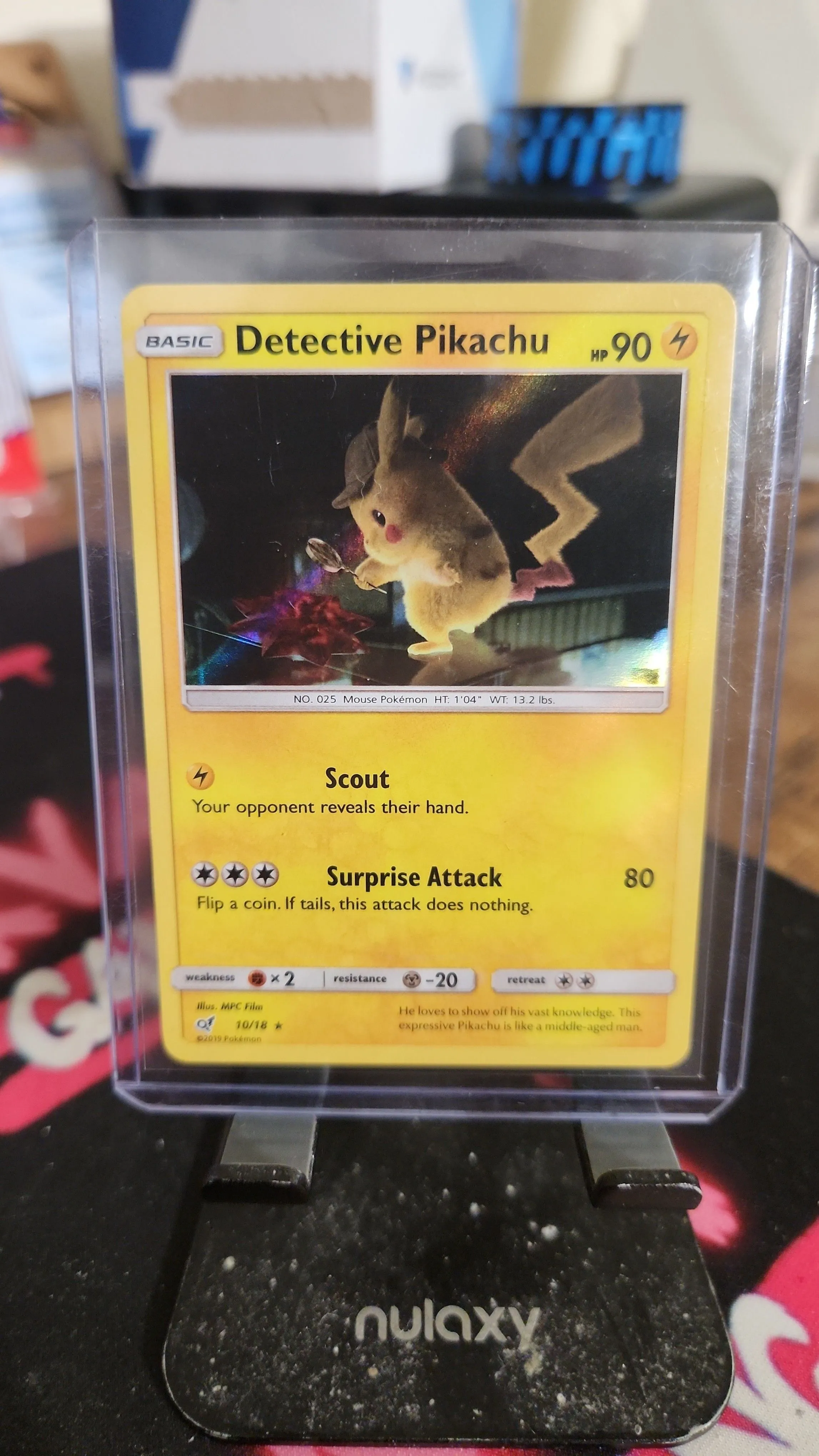 Pokemon Pikachu Holo Rare Card Detective Series 10/18 Near Mint Condition   Whatnot: Shop, Sell, Connect