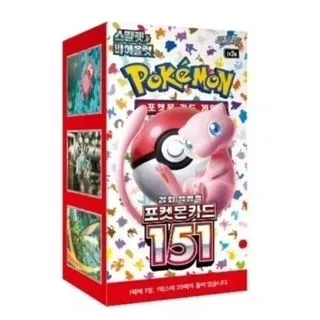 Product image for Pokemon Korean: 151 booster box