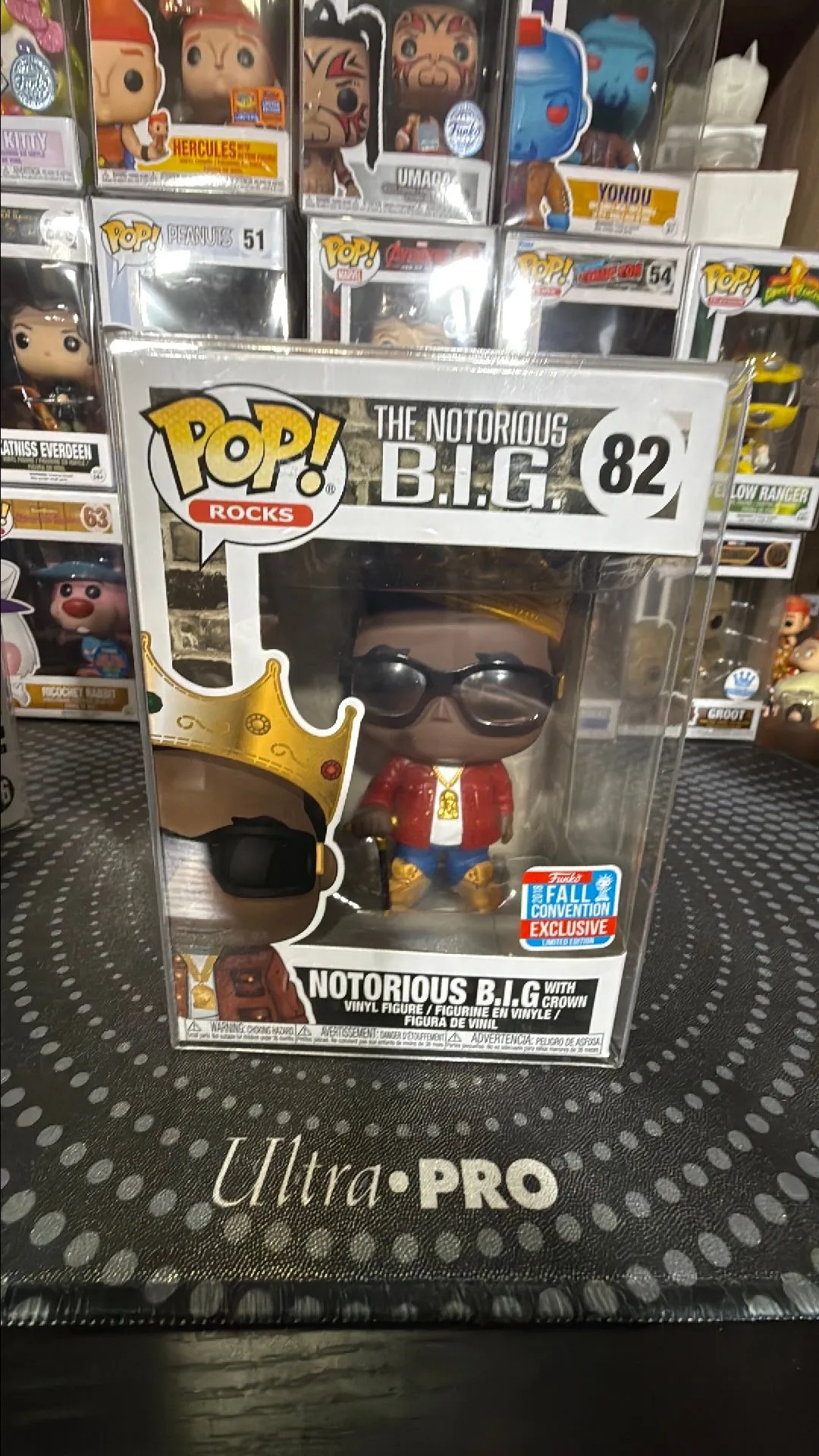 Product image for Notorious BIG with Crown #82 NYCC 2018